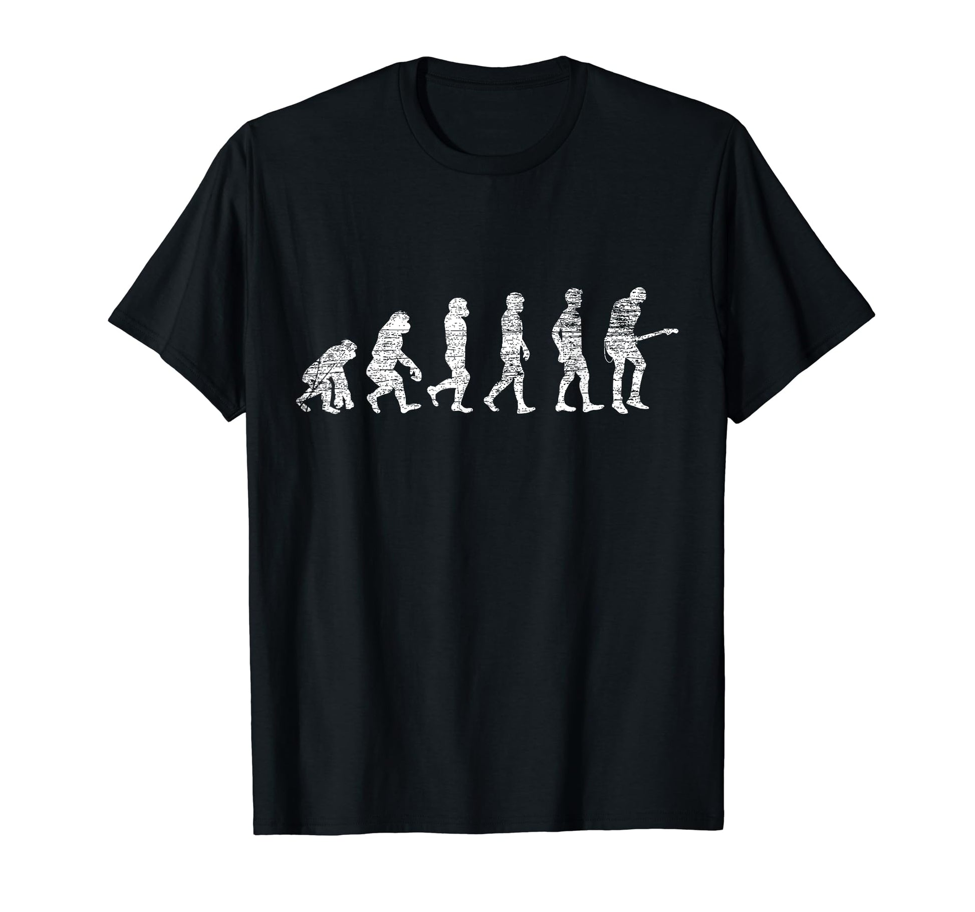 Guitar Player Gifts Evolution T-Shirt - Fun Novelty Design for Adults - T-Shirt, Sweatshirt, Hoodie