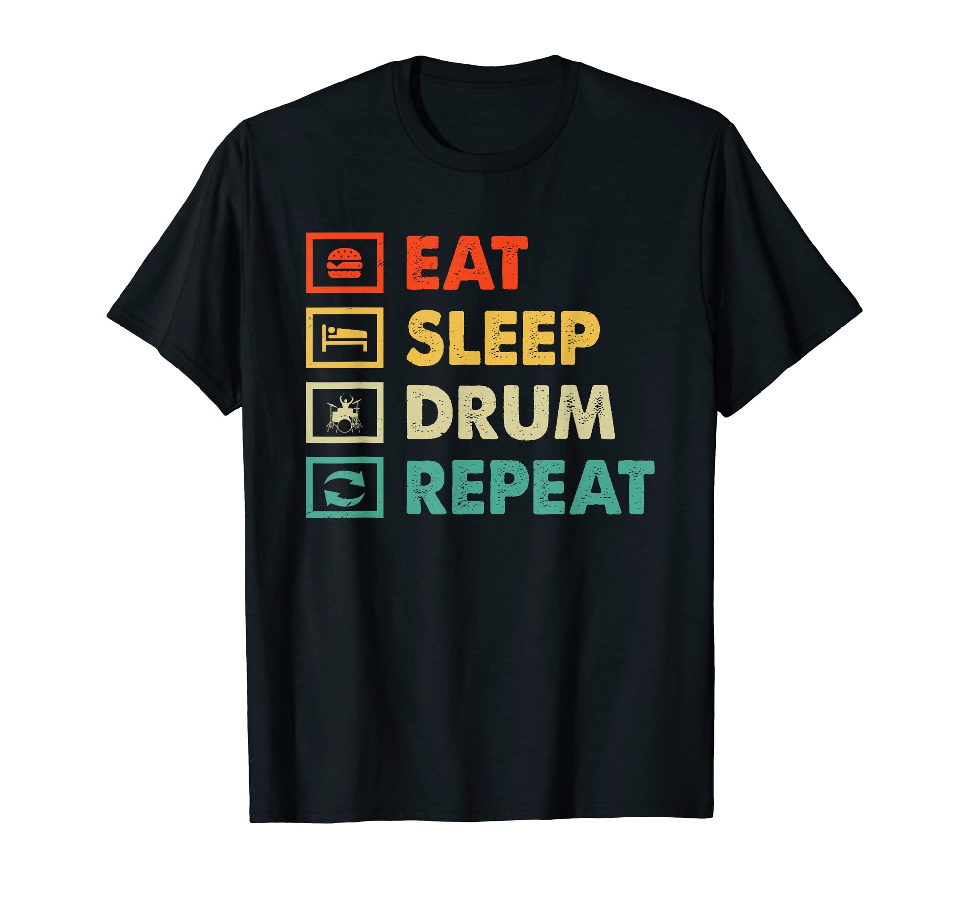 Drummer Musician Drum Player T-Shirt - Novelty Apparel for Adults - T-Shirt, Sweatshirt, Hoodie