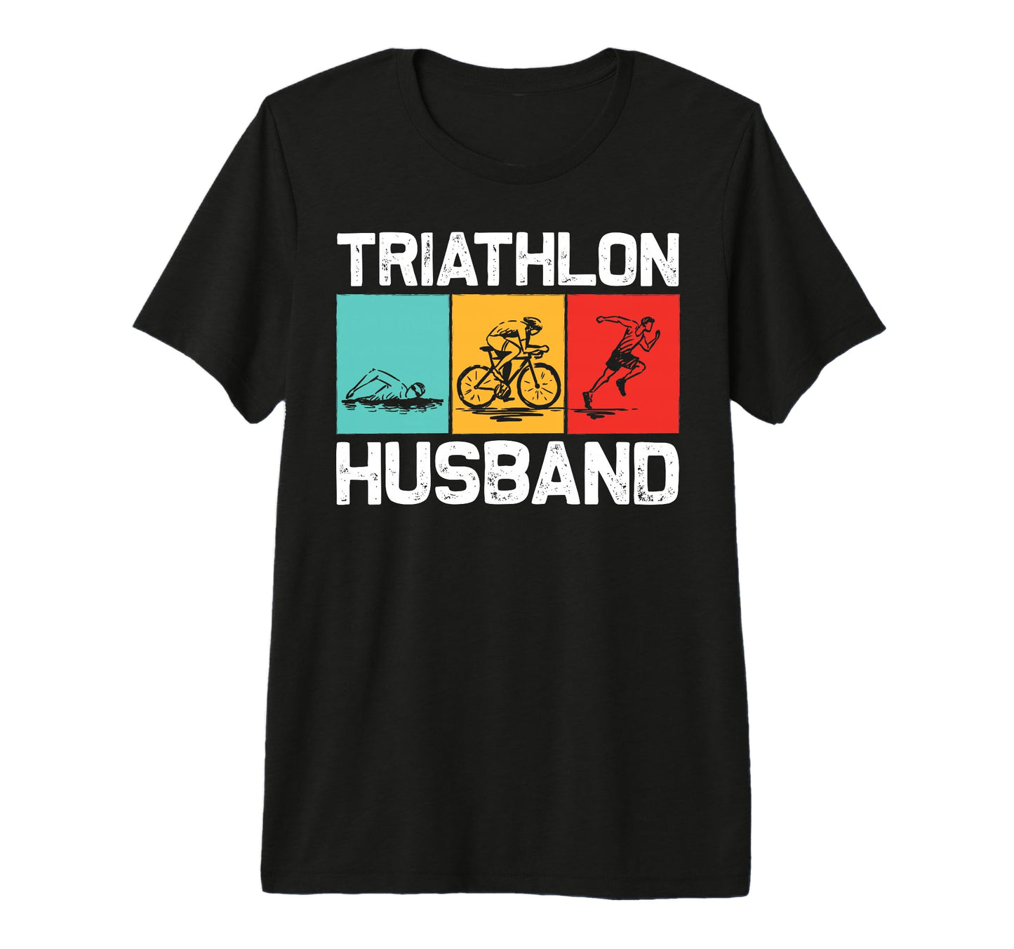 Triathlon Dad Swimming Running Swim T-Shirt - Novelty Apparel Men Women - T-Shirt, Sweatshirt, Hoodie