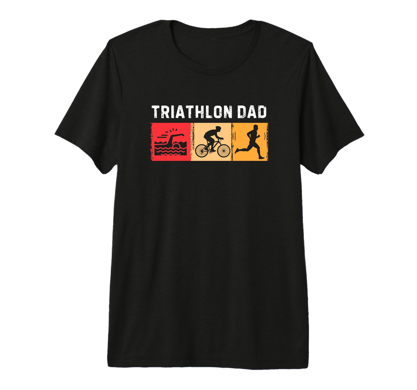 Best Triathlon Dad Father Swimming T-Shirt - Streetwear Style Unisex - T-Shirt, Sweatshirt, Hoodie
