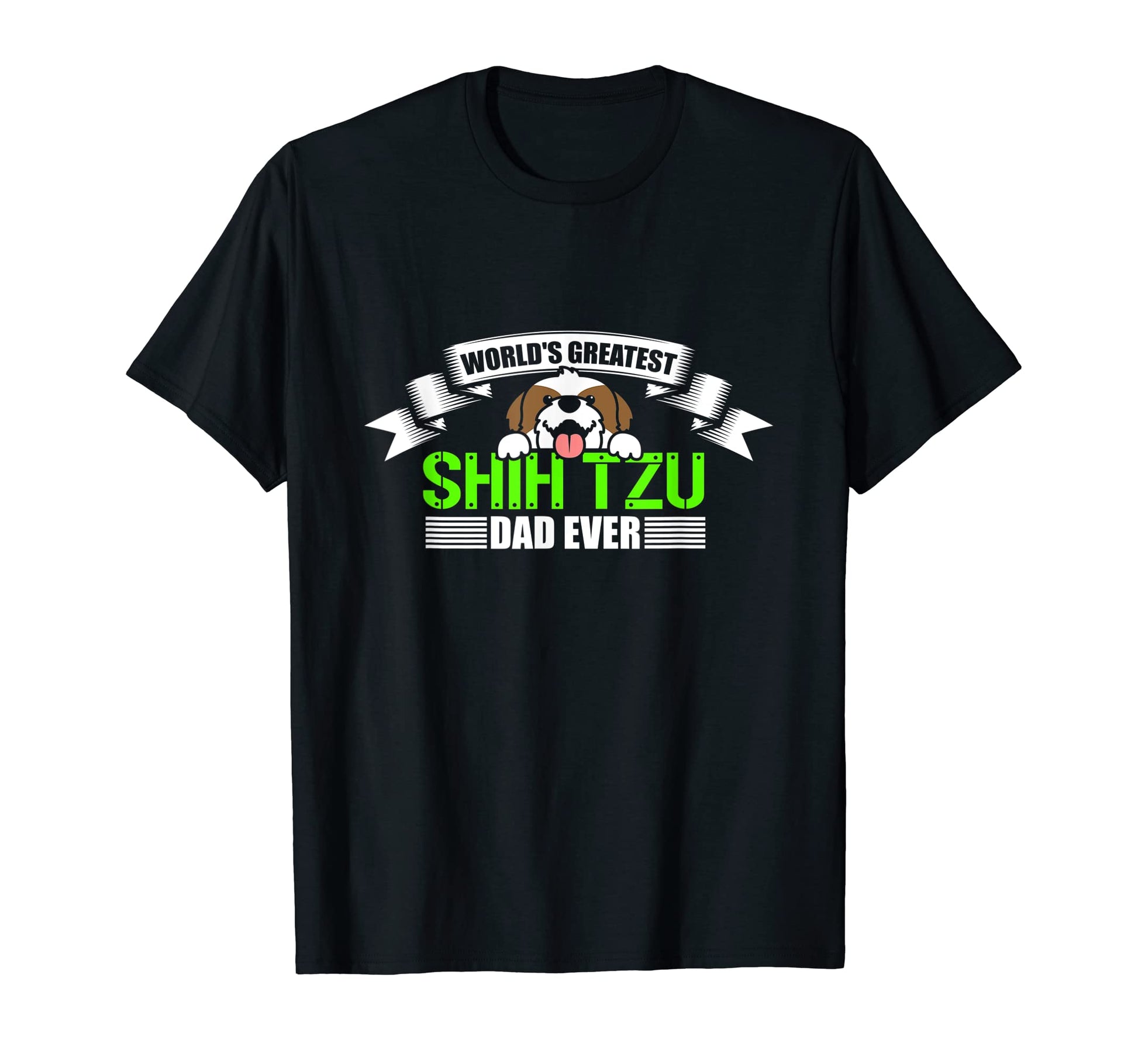 Mens Worlds Greatest Shih Tzu T-Shirt - Casual Everyday Wear for Adults - T-Shirt, Sweatshirt, Hoodie