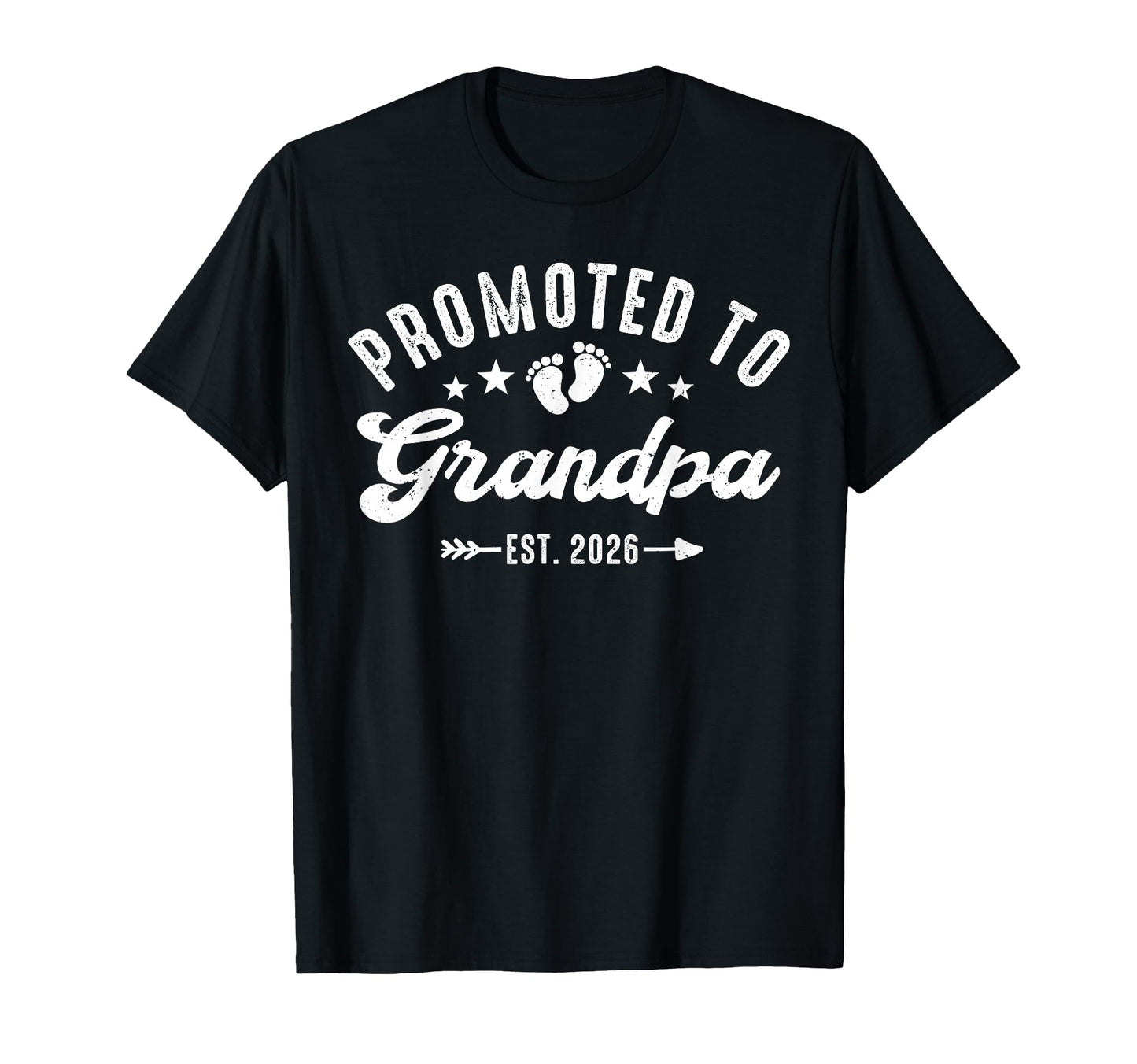 Promoted To Grandpa Est 2026 Family T-Shirt - Trendy Graphic Men Women - T-Shirt, Sweatshirt, Hoodie