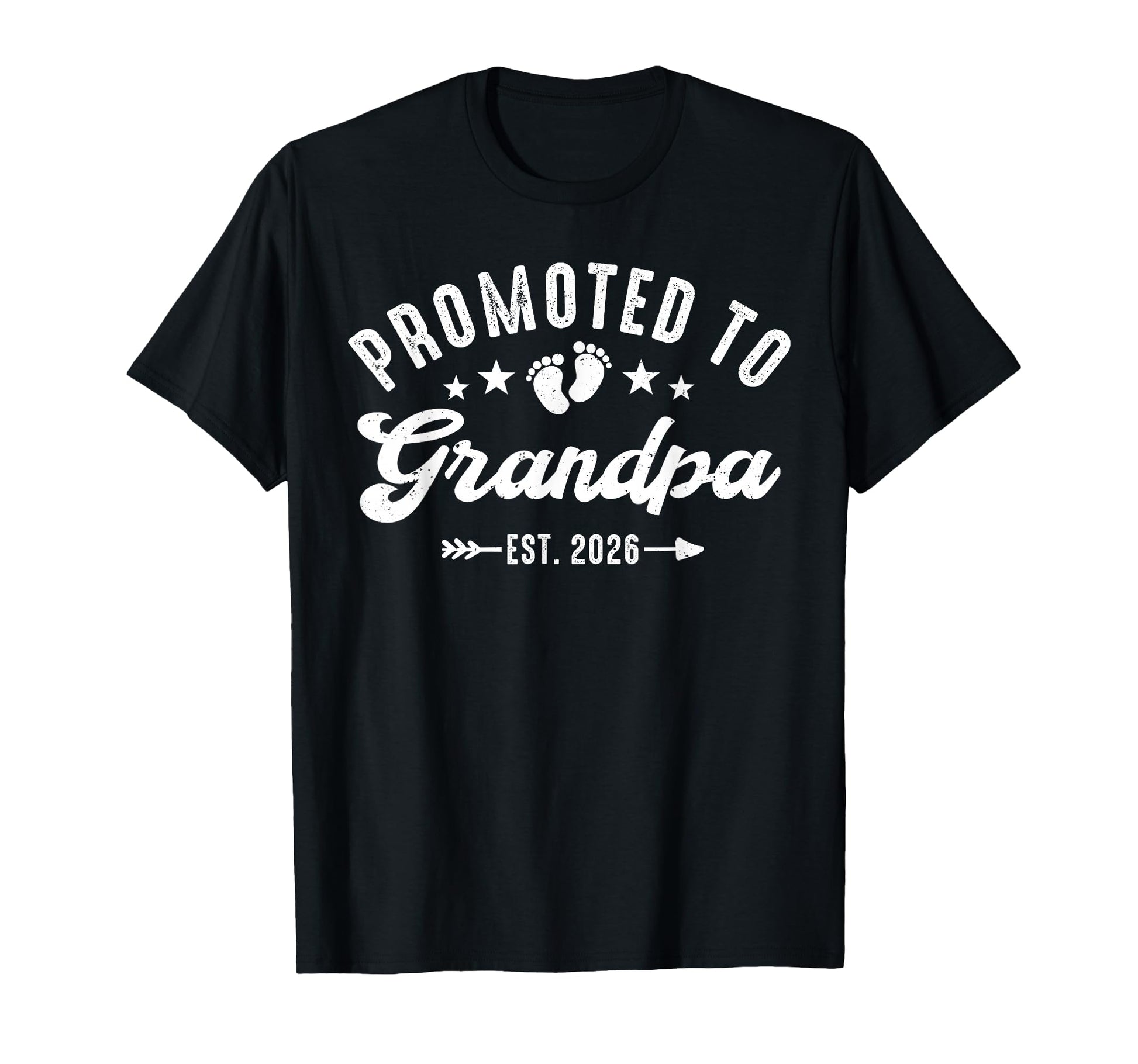 Promoted To Grandpa Est 2026 Family T-Shirt - Trendy Graphic Men Women - T-Shirt, Sweatshirt, Hoodie