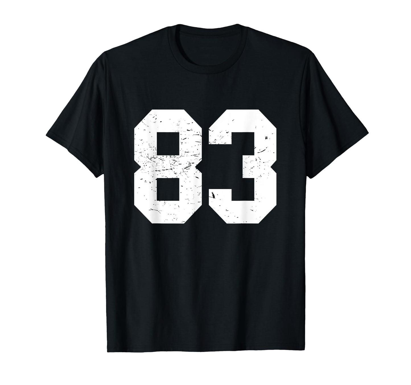 83 Sports Fan Player Number 83 Game T-Shirt - Aesthetic Graphic for Adults - T-Shirt, Sweatshirt, Hoodie