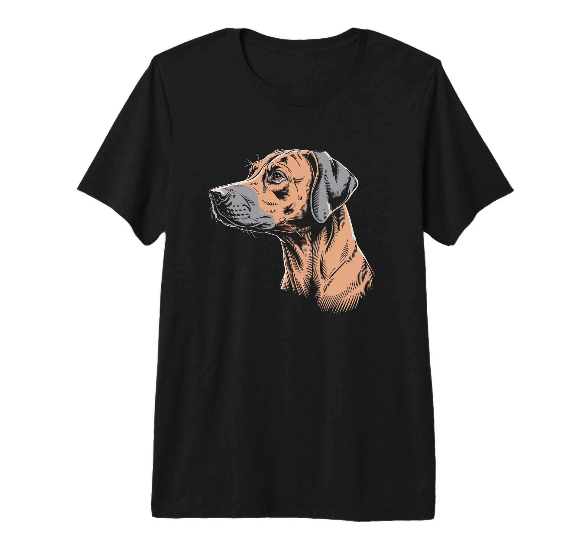 Mom Dad Rhodesian Ridgeback Dog T-Shirt - Custom Art Print for Adults - T-Shirt, Sweatshirt, Hoodie
