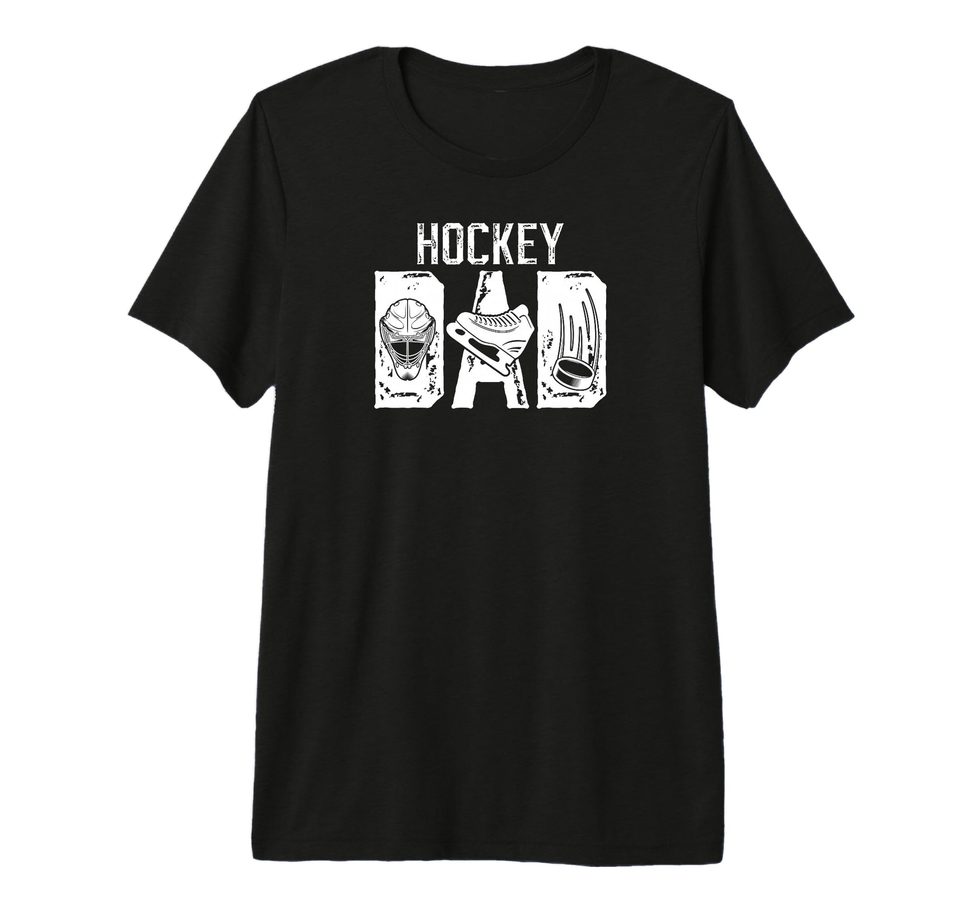 Mens Hockey Dad Ice Hockey Father Ice T-Shirt - Novelty Apparel Unisex - T-Shirt, Sweatshirt, Hoodie