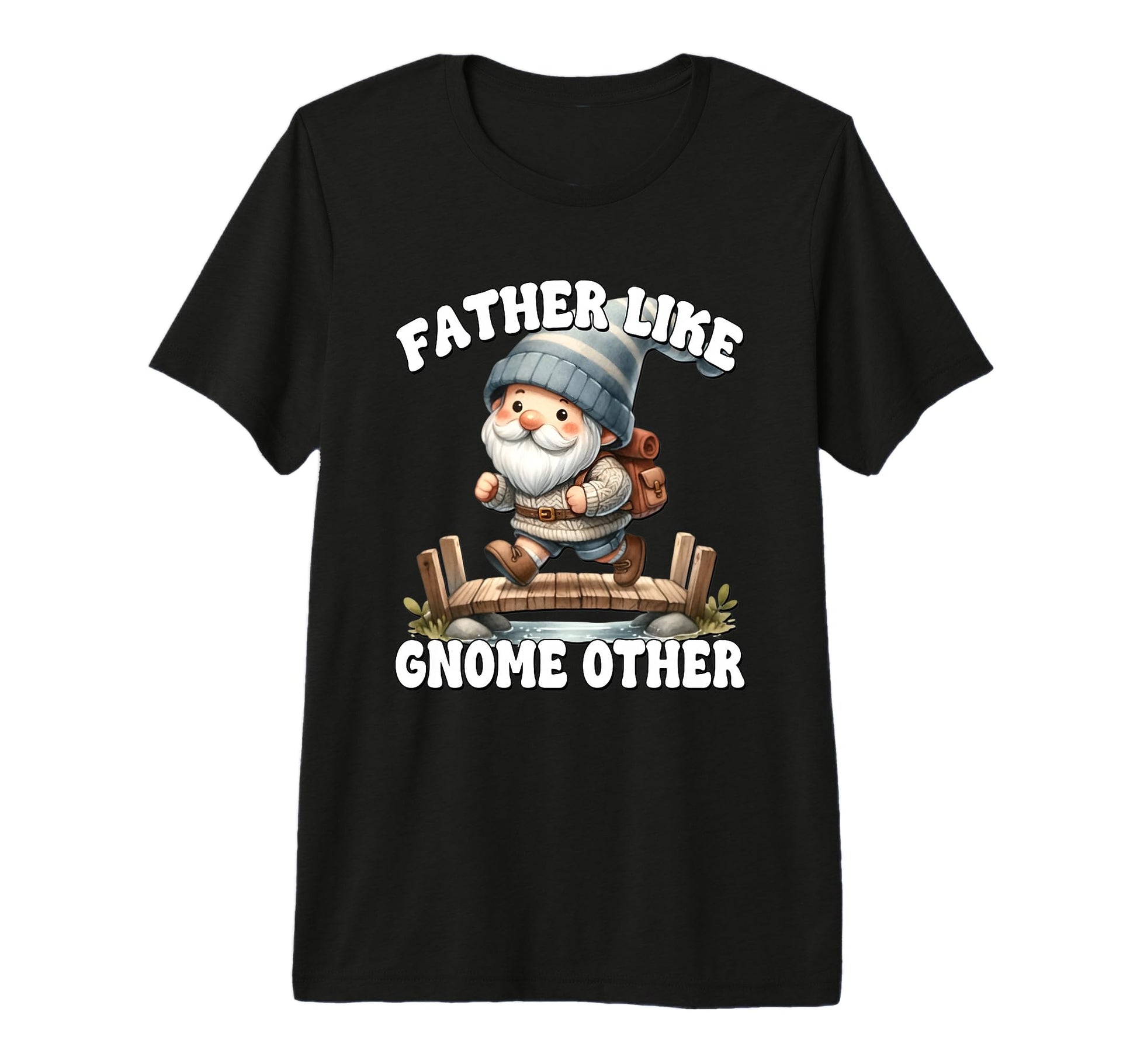 Mens Fathers Day Gnome Trail Runner And T-Shirt - Streetwear Style Unisex - T-Shirt, Sweatshirt, Hoodie