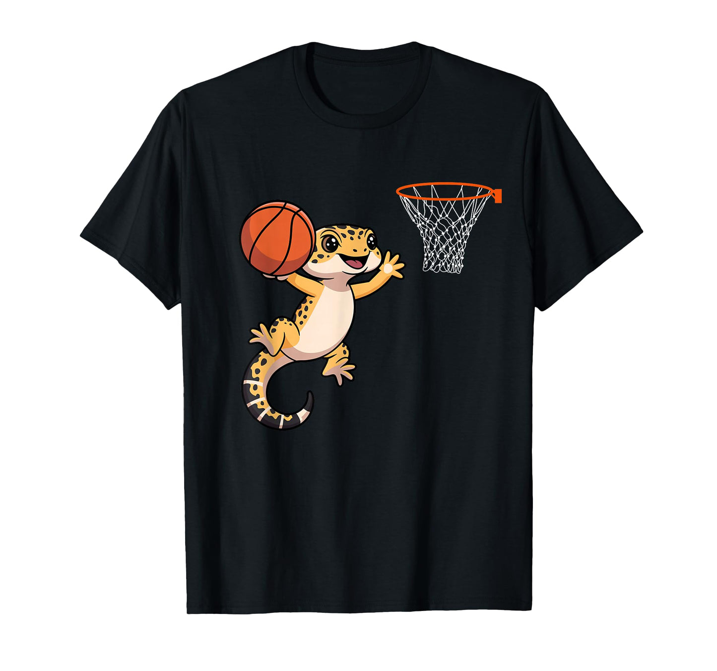 Leopard Gecko Playing Sports Lizard T-Shirt - Unique Graphic for Adults - T-Shirt, Sweatshirt, Hoodie