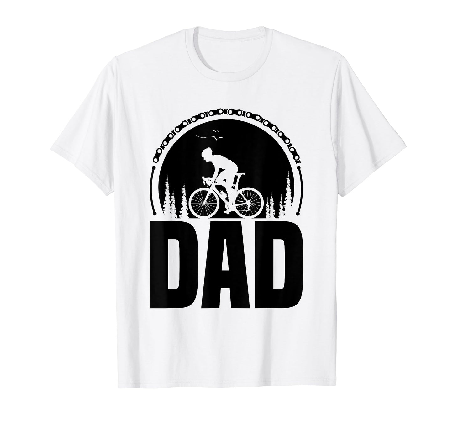 Dad Papa Bicycle Cycling Cyclist Daddy T-Shirt - Aesthetic Graphic Unisex - T-Shirt, Sweatshirt, Hoodie