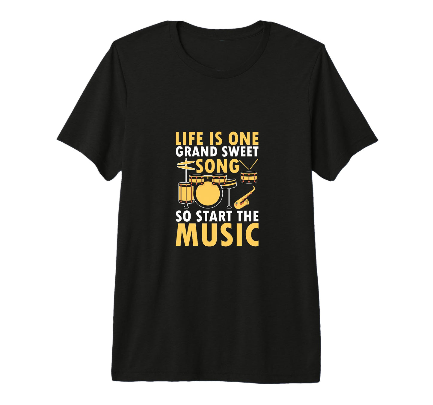Music Lover Musician Musical Instrument T-Shirt - Trendy Graphic Men Women - T-Shirt, Sweatshirt, Hoodie