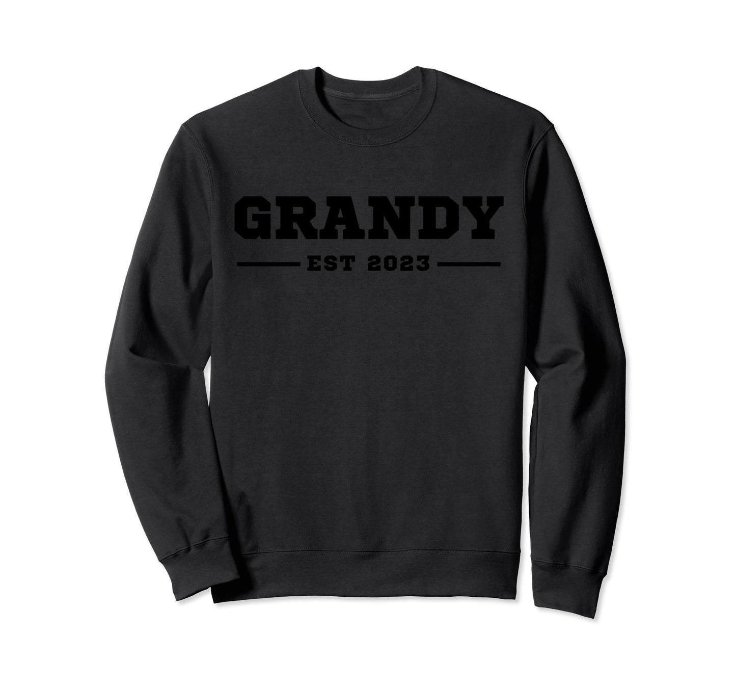 Funny Grandpa Soon To Be Grandy Sweatshirt - Minimalist Print Men Women - T-Shirt, Sweatshirt, Hoodie