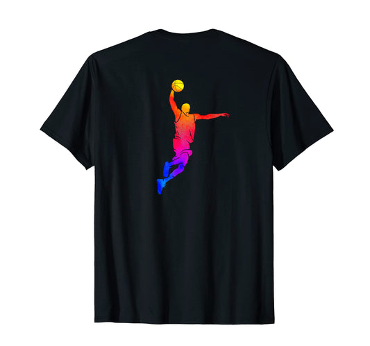 Basketball Dad Player Dunking T-Shirt - Fun Novelty Design Unisex - T-Shirt, Sweatshirt, Hoodie