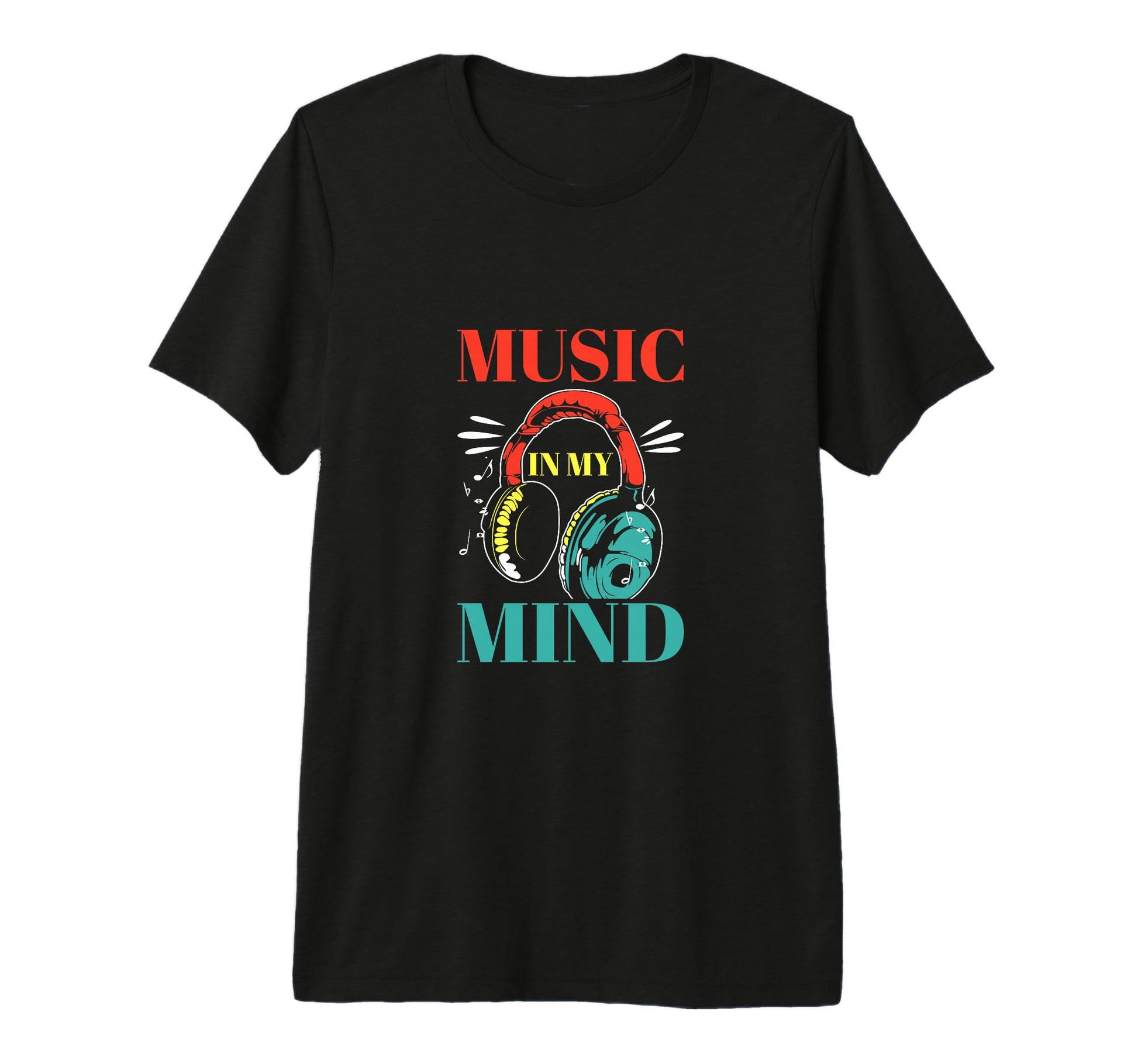 Music My Mind Music Lover Musician Melody T-Shirt - Trendy Graphic Unisex - T-Shirt, Sweatshirt, Hoodie