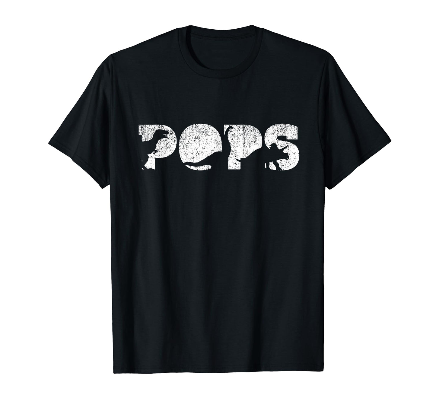 Pops Dinosaur Saurus Fathers Day Gift T-Shirt - Unique Graphic Unisex - T-Shirt, Sweatshirt, Hoodie