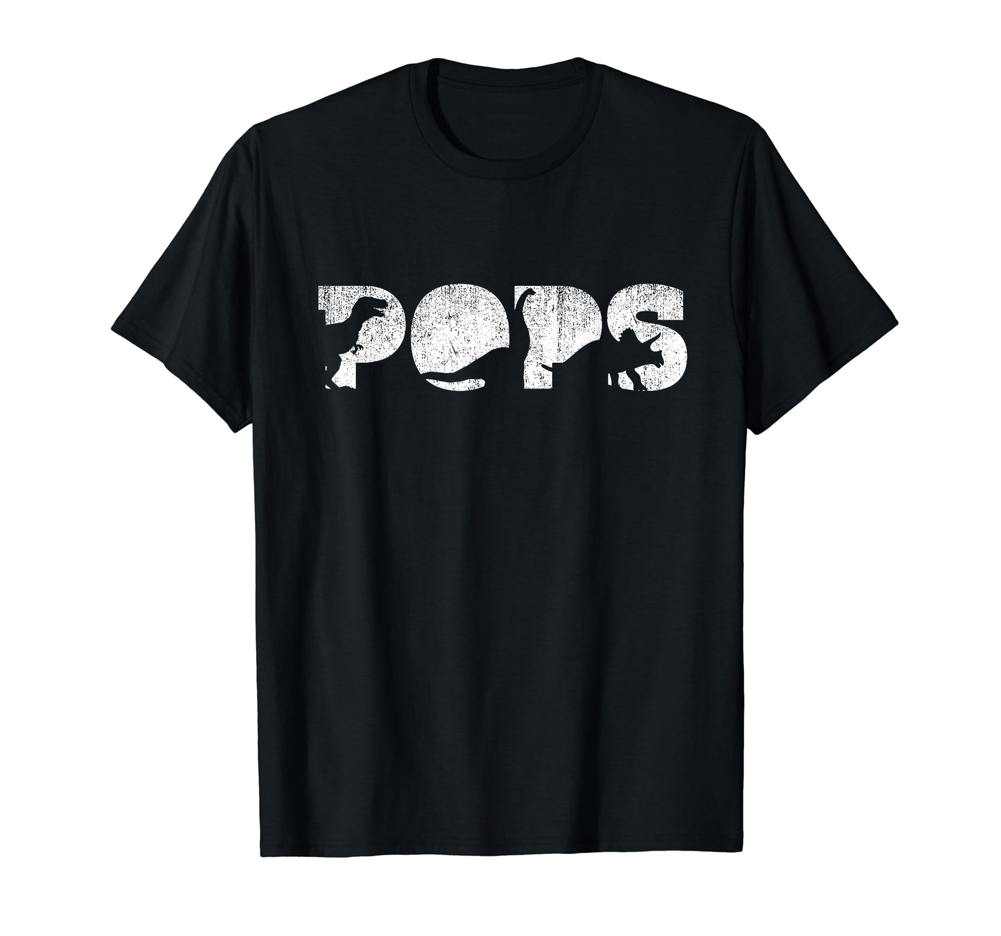 Pops Dinosaur Saurus Fathers Day Gift T-Shirt - Unique Graphic Unisex - T-Shirt, Sweatshirt, Hoodie
