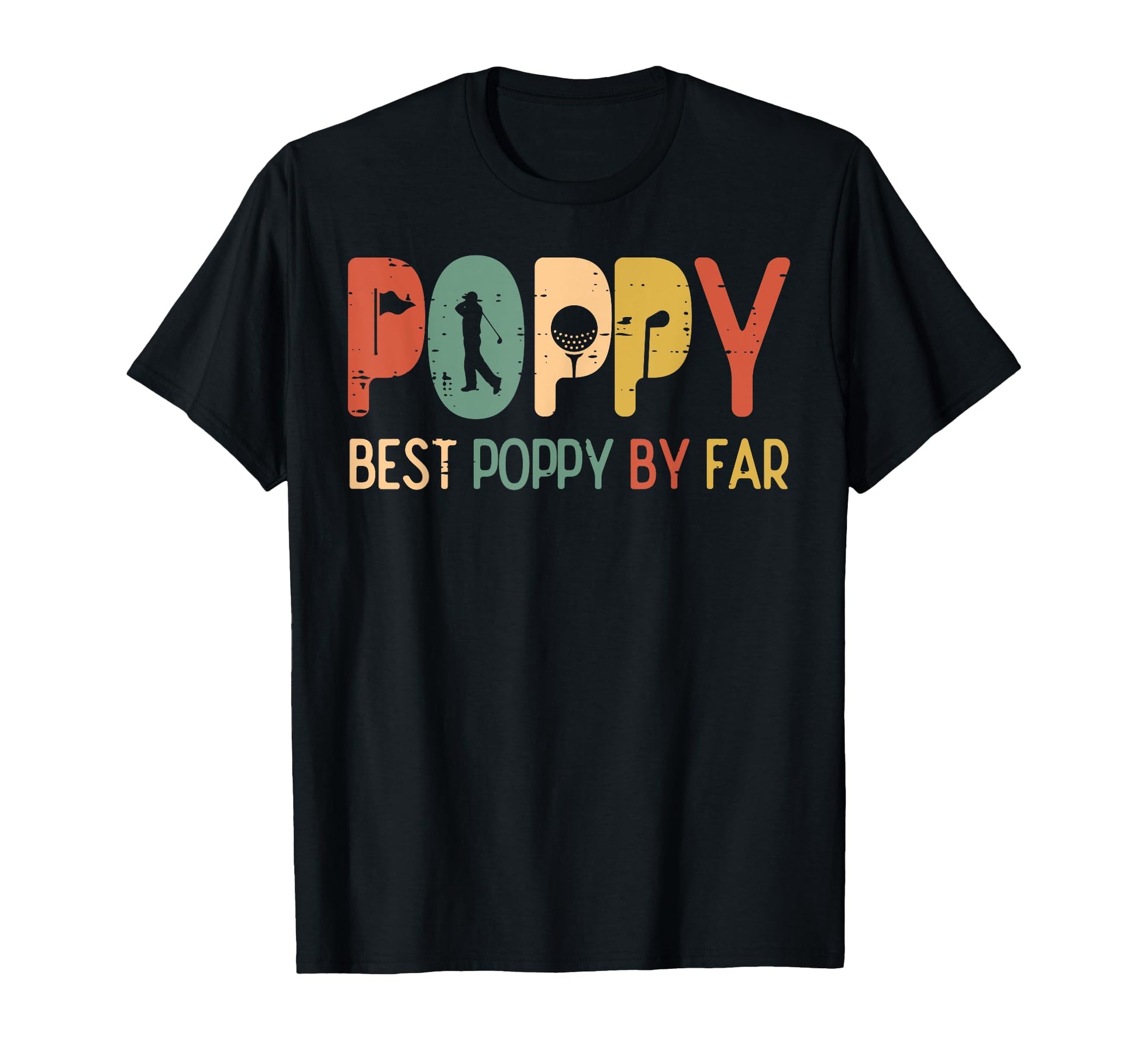Best Poppy Par Golf Funny Golfing T-Shirt - Aesthetic Graphic Men Women - T-Shirt, Sweatshirt, Hoodie
