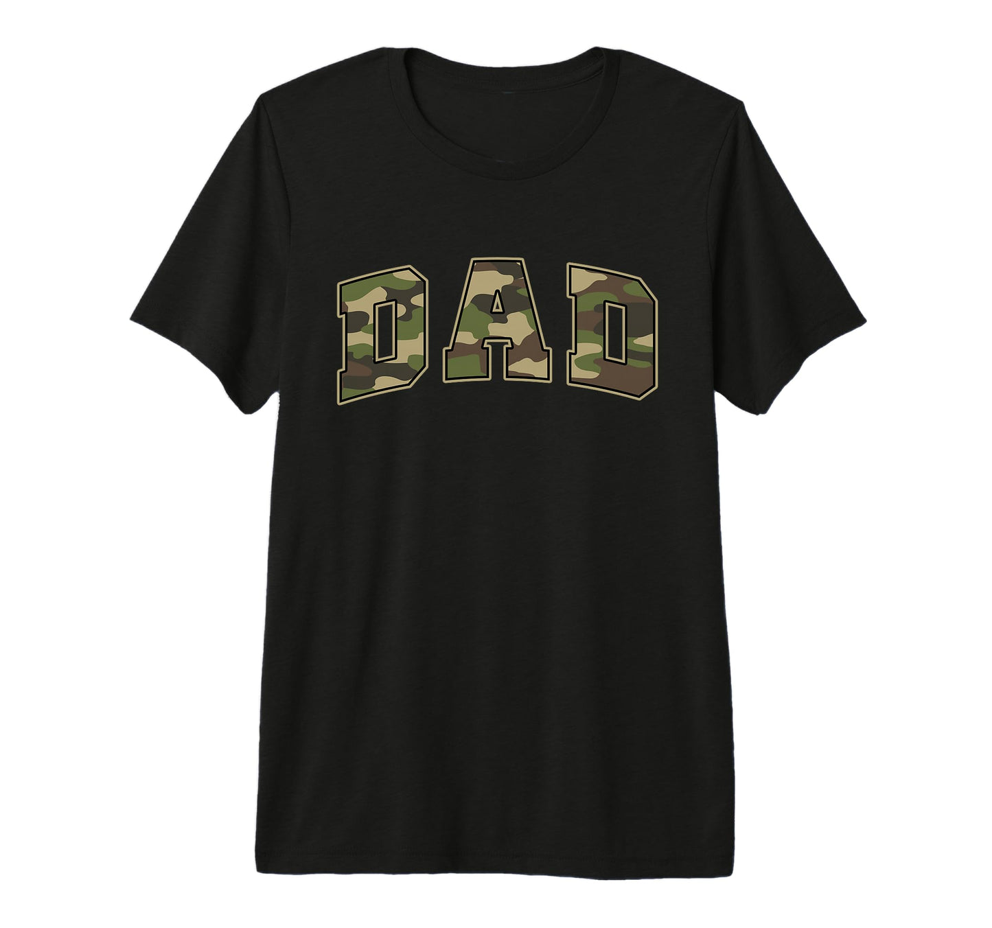 Camo Dad Hunting Old Camouflage Dad T-Shirt - Novelty Apparel Unisex - T-Shirt, Sweatshirt, Hoodie
