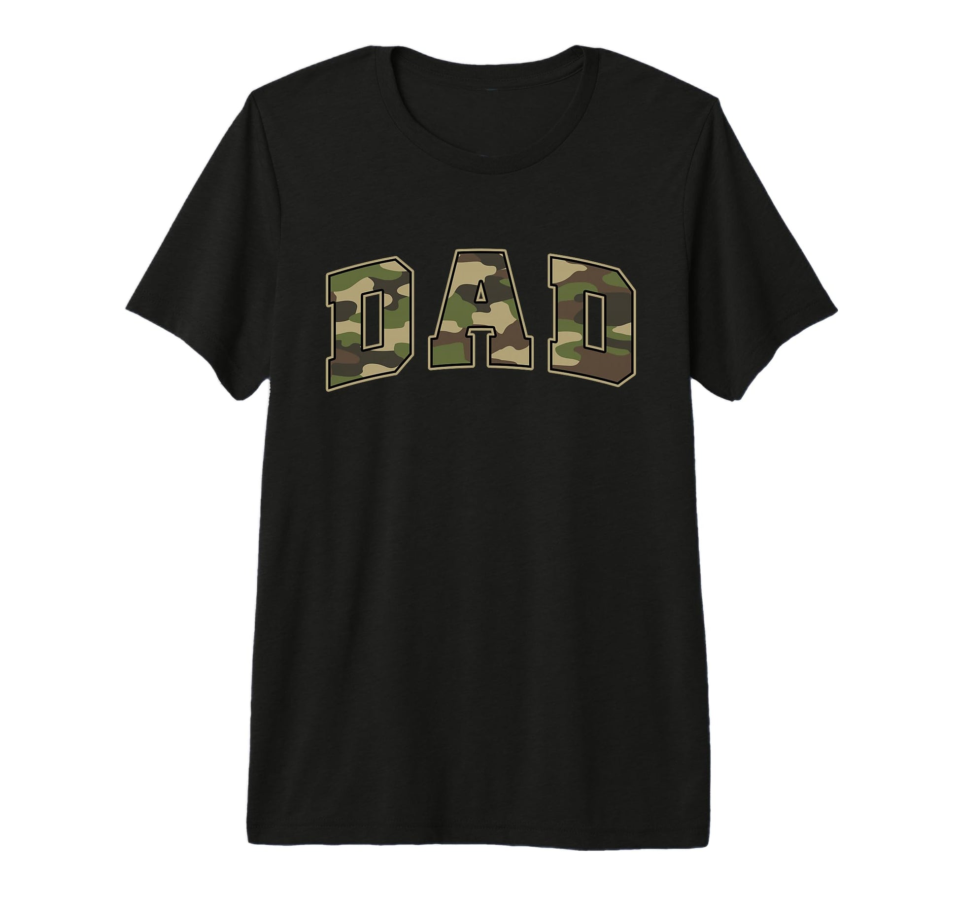 Camo Dad Hunting Old Camouflage Dad T-Shirt - Novelty Apparel Unisex - T-Shirt, Sweatshirt, Hoodie