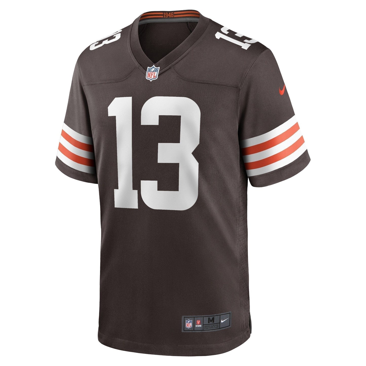 Corey Bojorquez Cleveland Browns Game Jersey - Brown football jersey product view 2