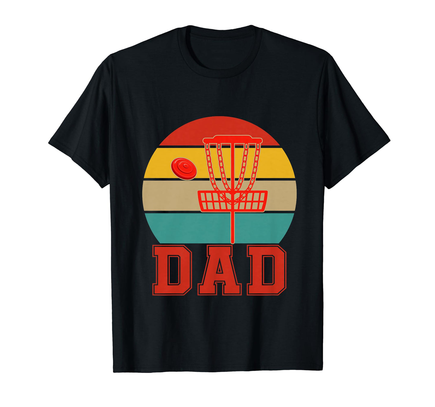 Dad Matching Disc Golf Player Fan T-Shirt - Unique Graphic Men Women - T-Shirt, Sweatshirt, Hoodie