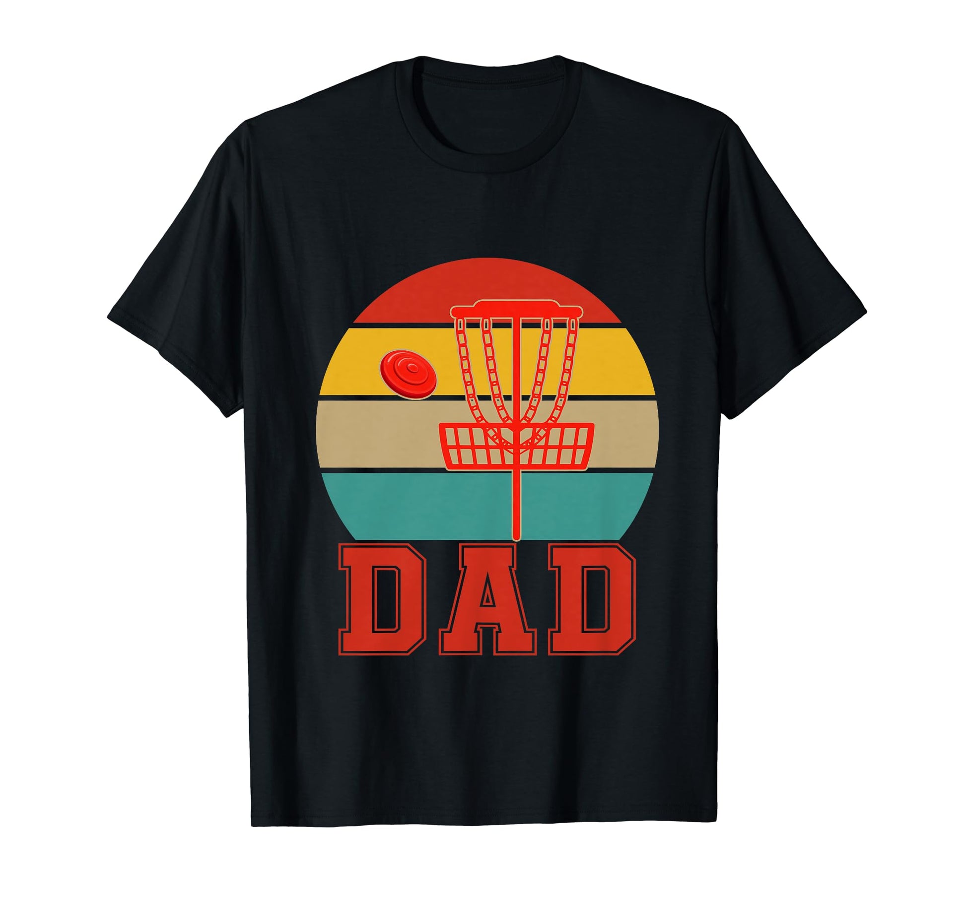 Dad Matching Disc Golf Player Fan T-Shirt - Unique Graphic Men Women - T-Shirt, Sweatshirt, Hoodie