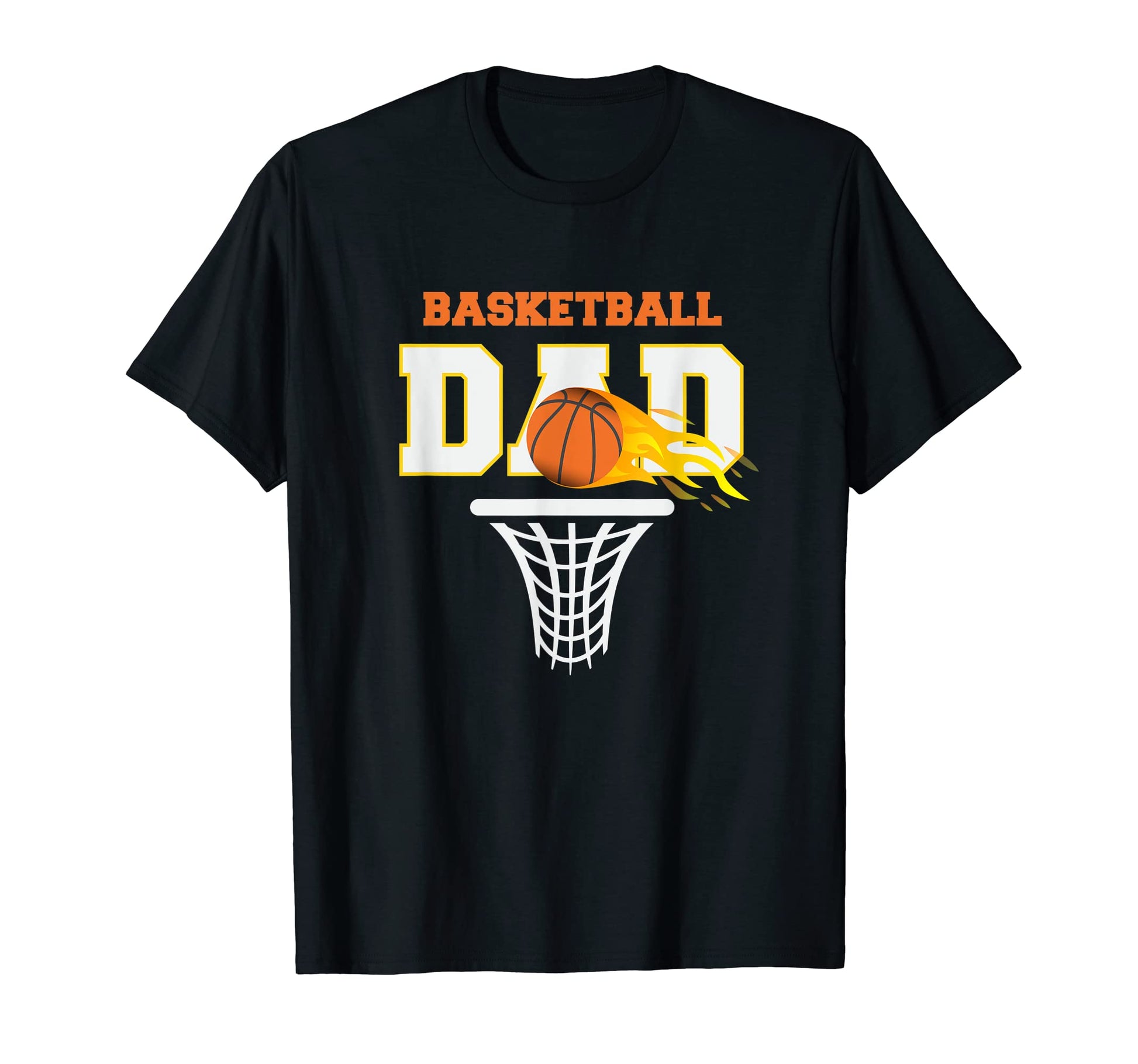 Mens Love Support Basketball Dad T-Shirt - Novelty Apparel Unisex - T-Shirt, Sweatshirt, Hoodie