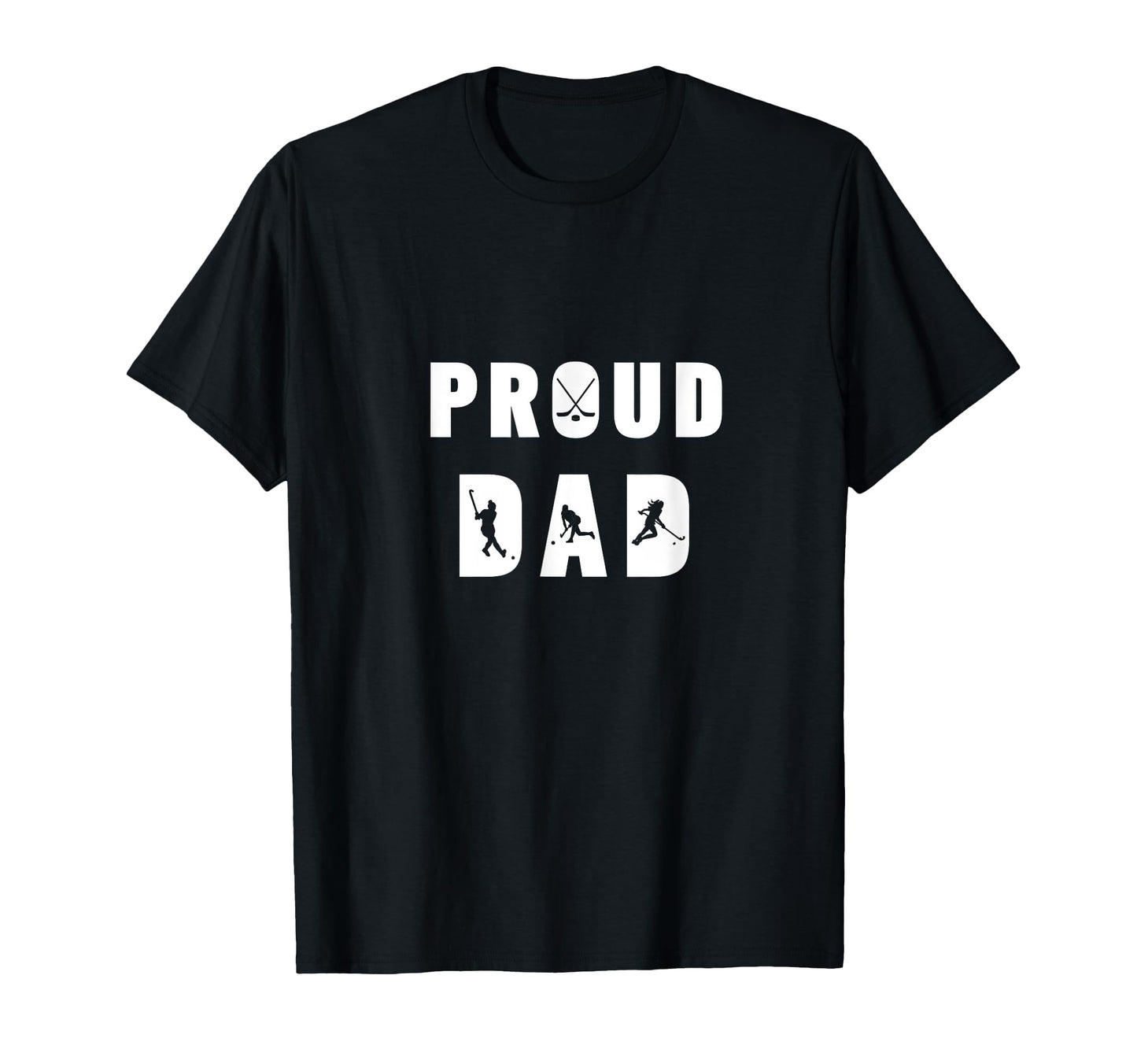 Proud Dad Talented Hockey T-Shirt - Custom Art Print Men Women - T-Shirt, Sweatshirt, Hoodie