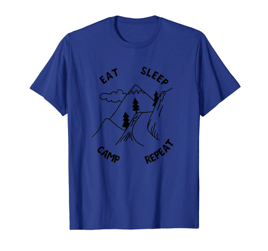 Camping Adventures Nature Forest T-Shirt - Casual Everyday Wear Unisex - T-Shirt, Sweatshirt, Hoodie