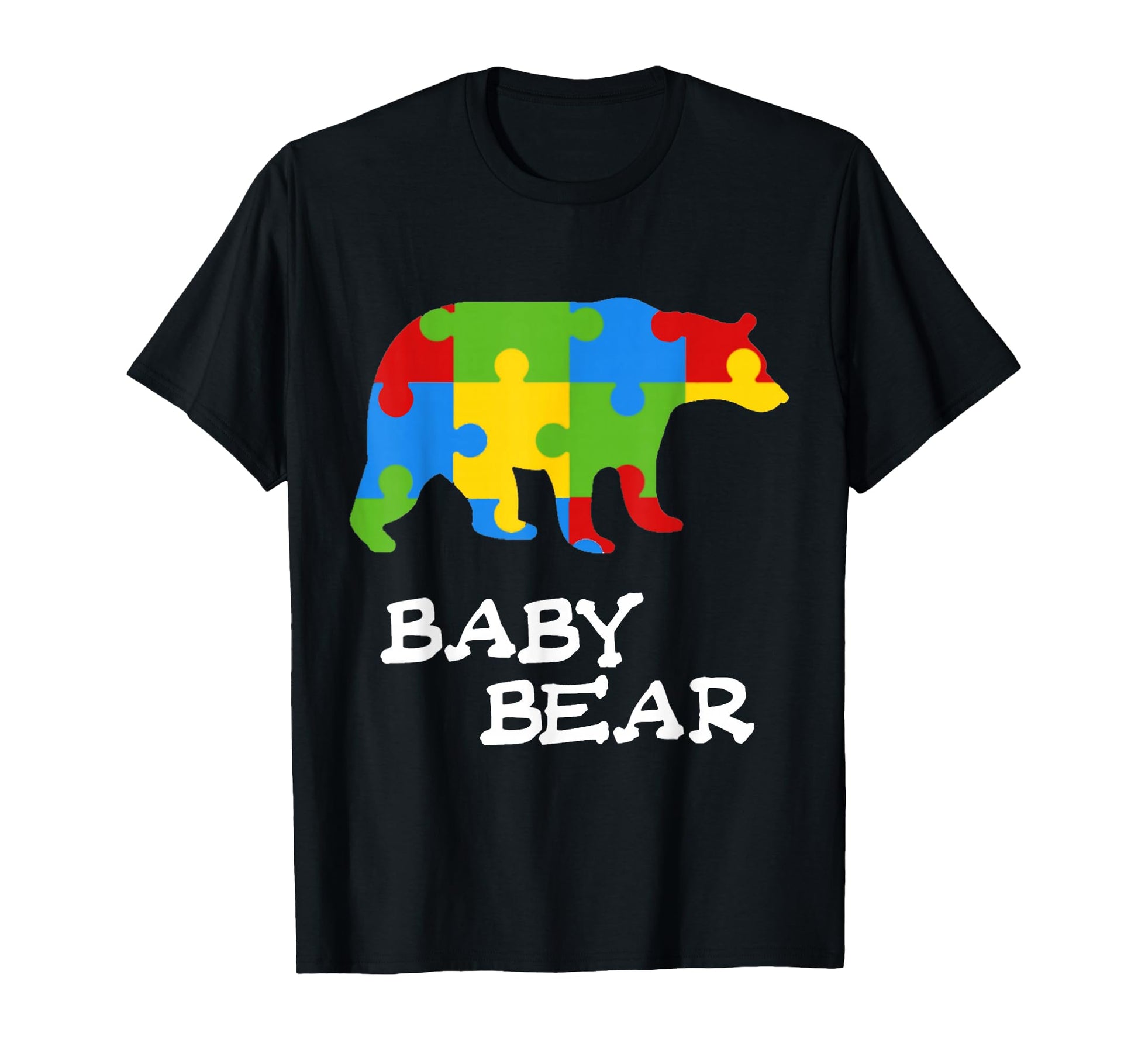 Autism Awareness Bear T-Shirt - Graphic Print for Adults - T-Shirt, Sweatshirt, Hoodie