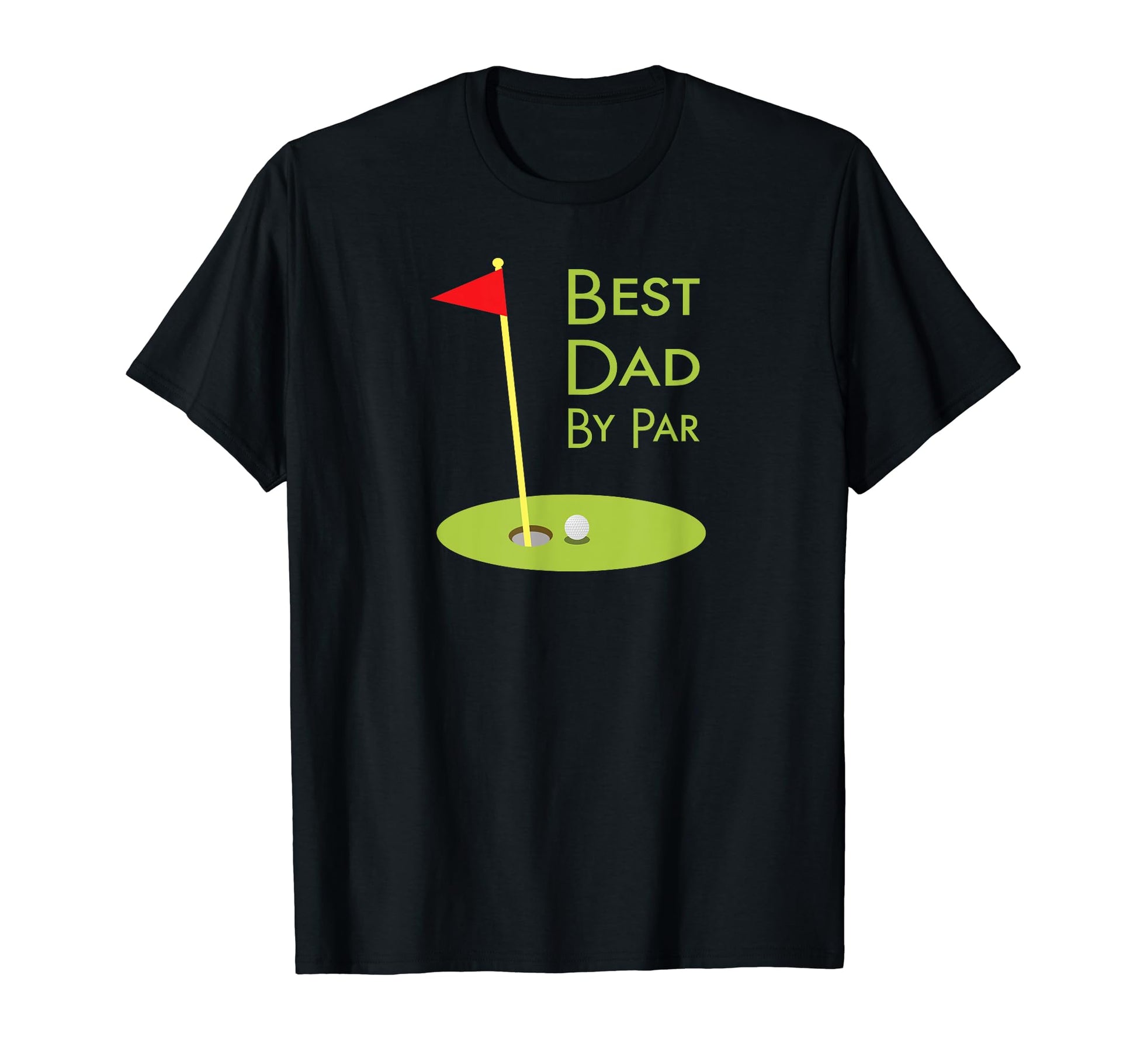 Best Dad Par Golf Theme Golfing Dad T-Shirt - Minimalist Print Unisex - T-Shirt, Sweatshirt, Hoodie