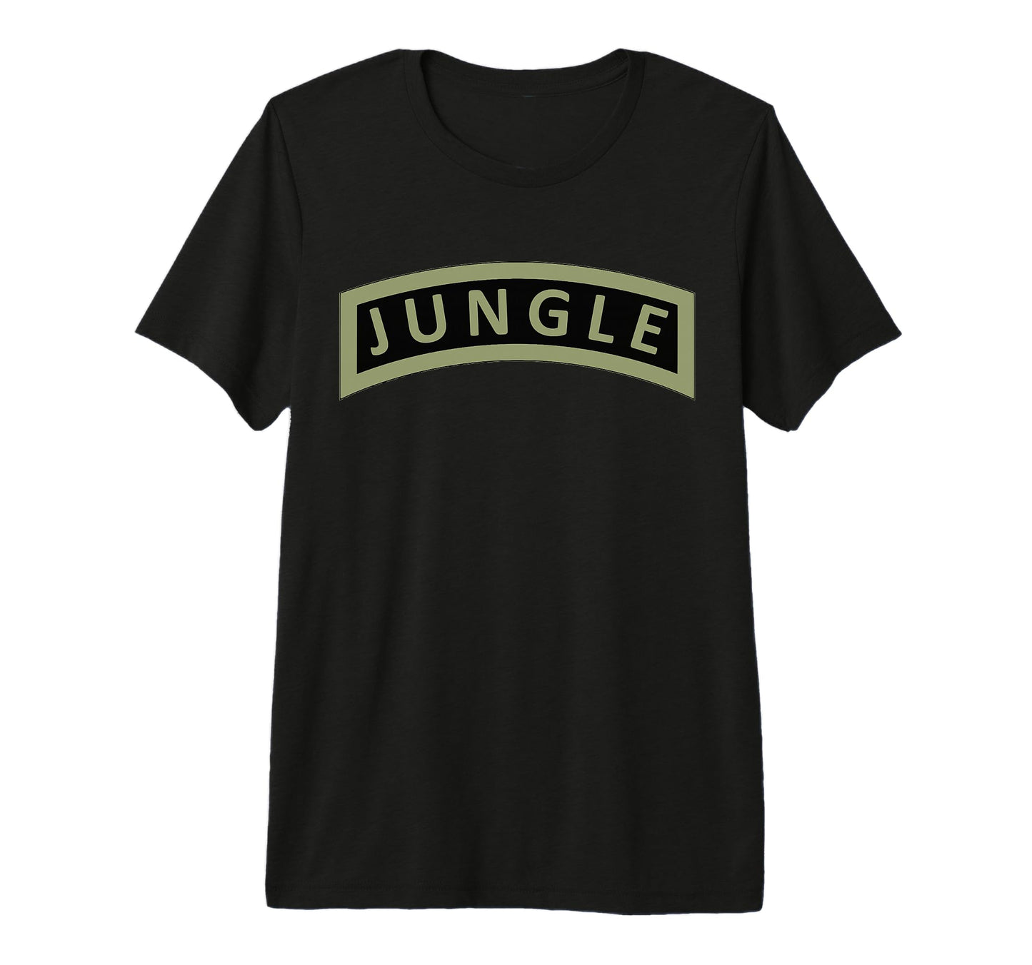 Army Jungle Tab Tri Blend T-Shirt - Graphic Print for Adults - T-Shirt, Sweatshirt, Hoodie