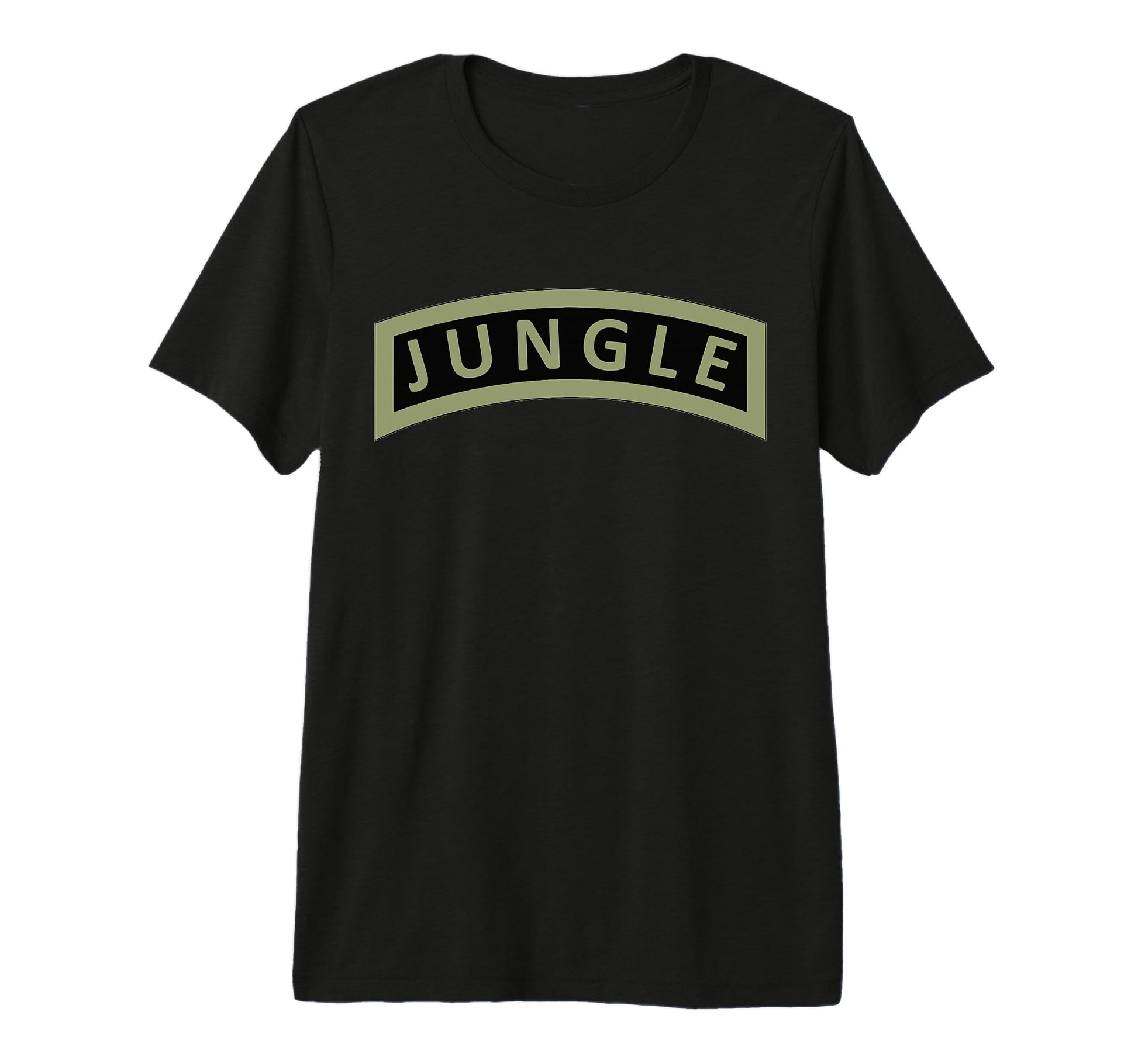 Army Jungle Tab Tri Blend T-Shirt - Graphic Print for Adults - T-Shirt, Sweatshirt, Hoodie