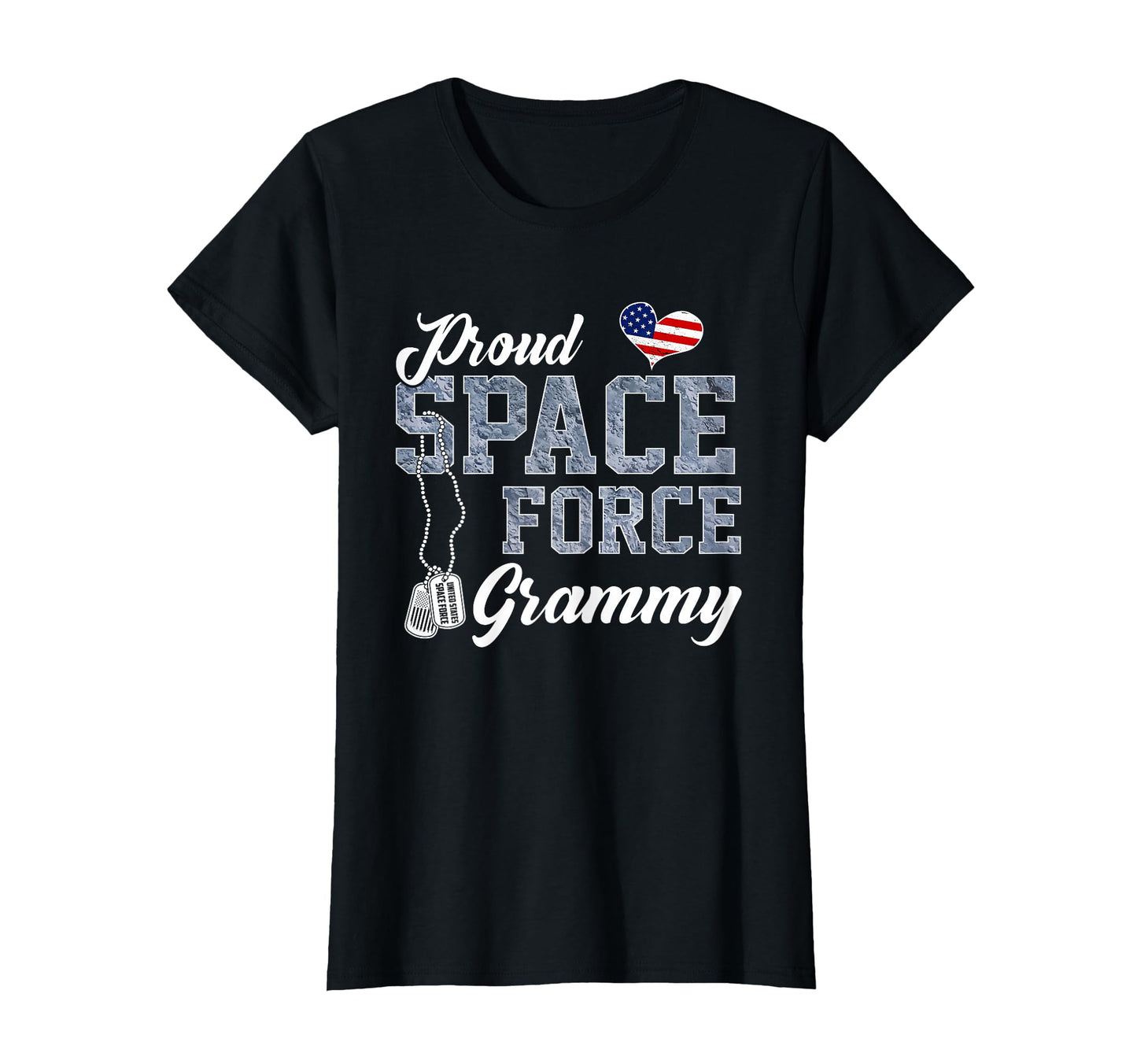 Proud Space Force Grammy Us Military T-Shirt - Unique Graphic for Adults - T-Shirt, Sweatshirt, Hoodie