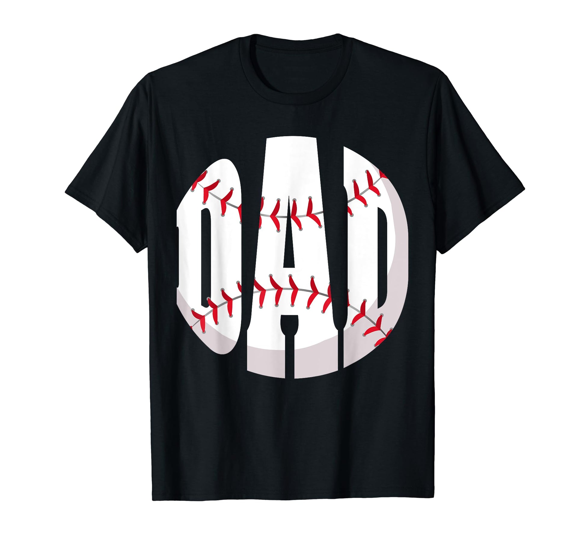 Baseball Dad Player Best Gift Daddy T-Shirt - Minimalist Print Men Women - T-Shirt, Sweatshirt, Hoodie