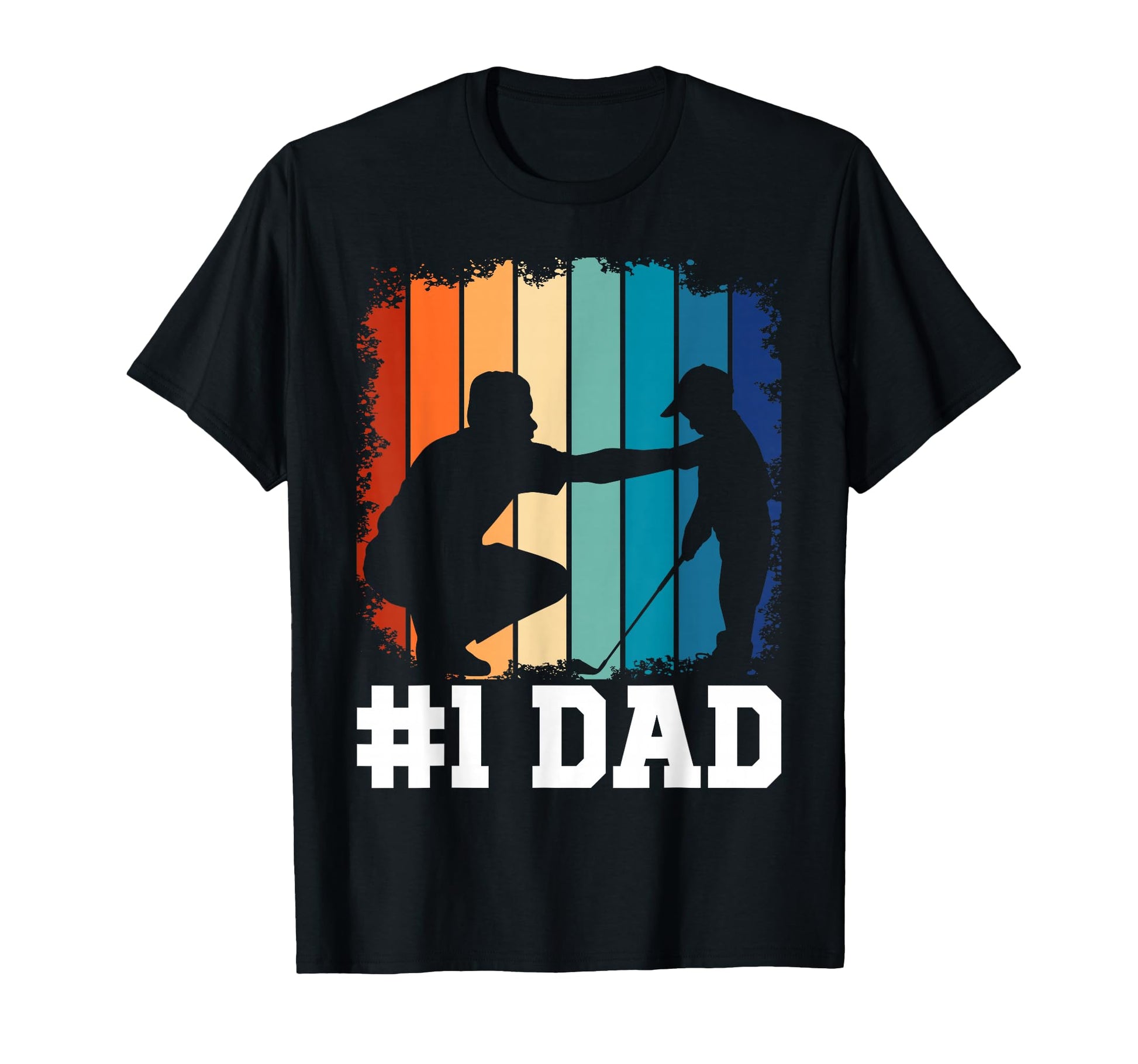1 Dad Golfing Golf Fathers Day Father T-Shirt - Fun Novelty Design Unisex - T-Shirt, Sweatshirt, Hoodie