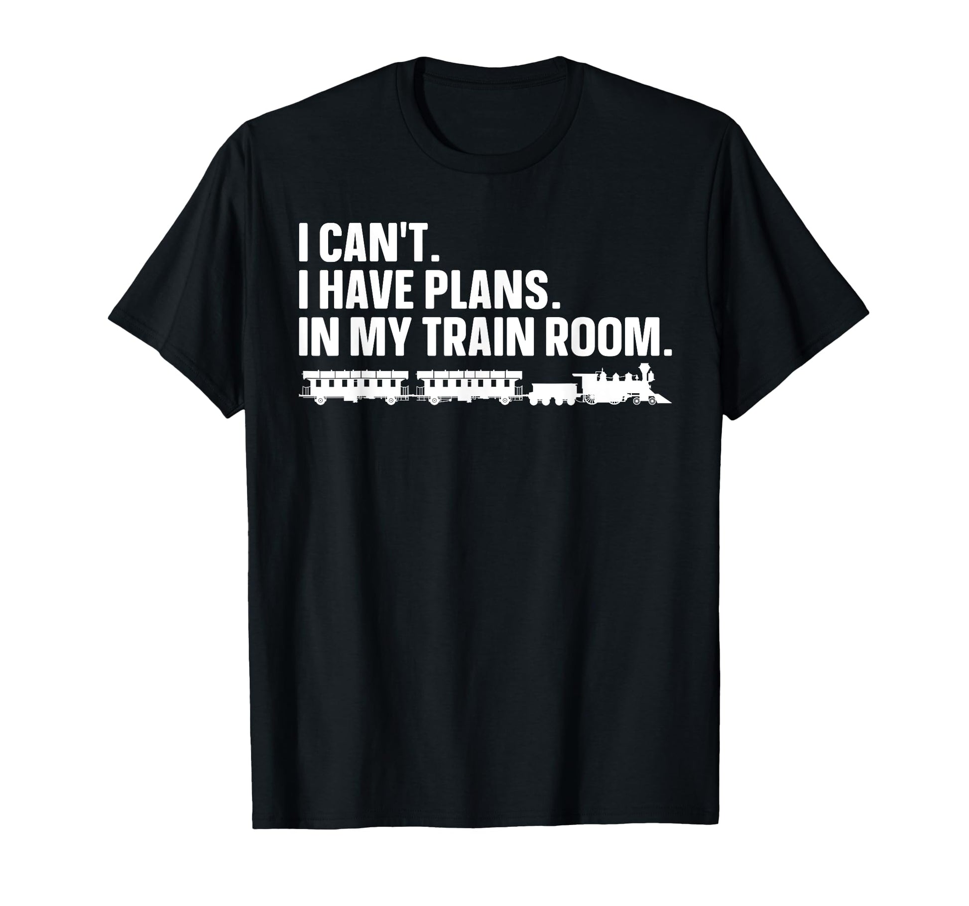 Funny Train Art Railroad Conductor T-Shirt - Fun Novelty Design Unisex - T-Shirt, Sweatshirt, Hoodie