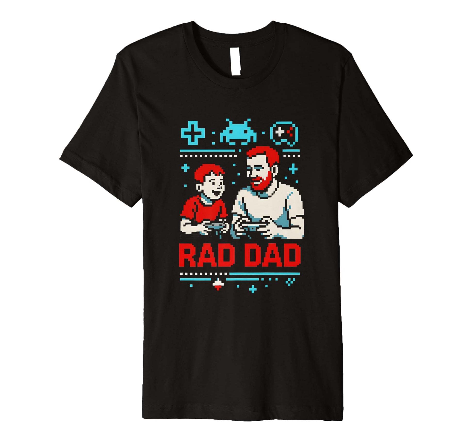 Fathers Day Rad Dad Mens T-Shirt - Unique Graphic for Adults - T-Shirt, Sweatshirt, Hoodie