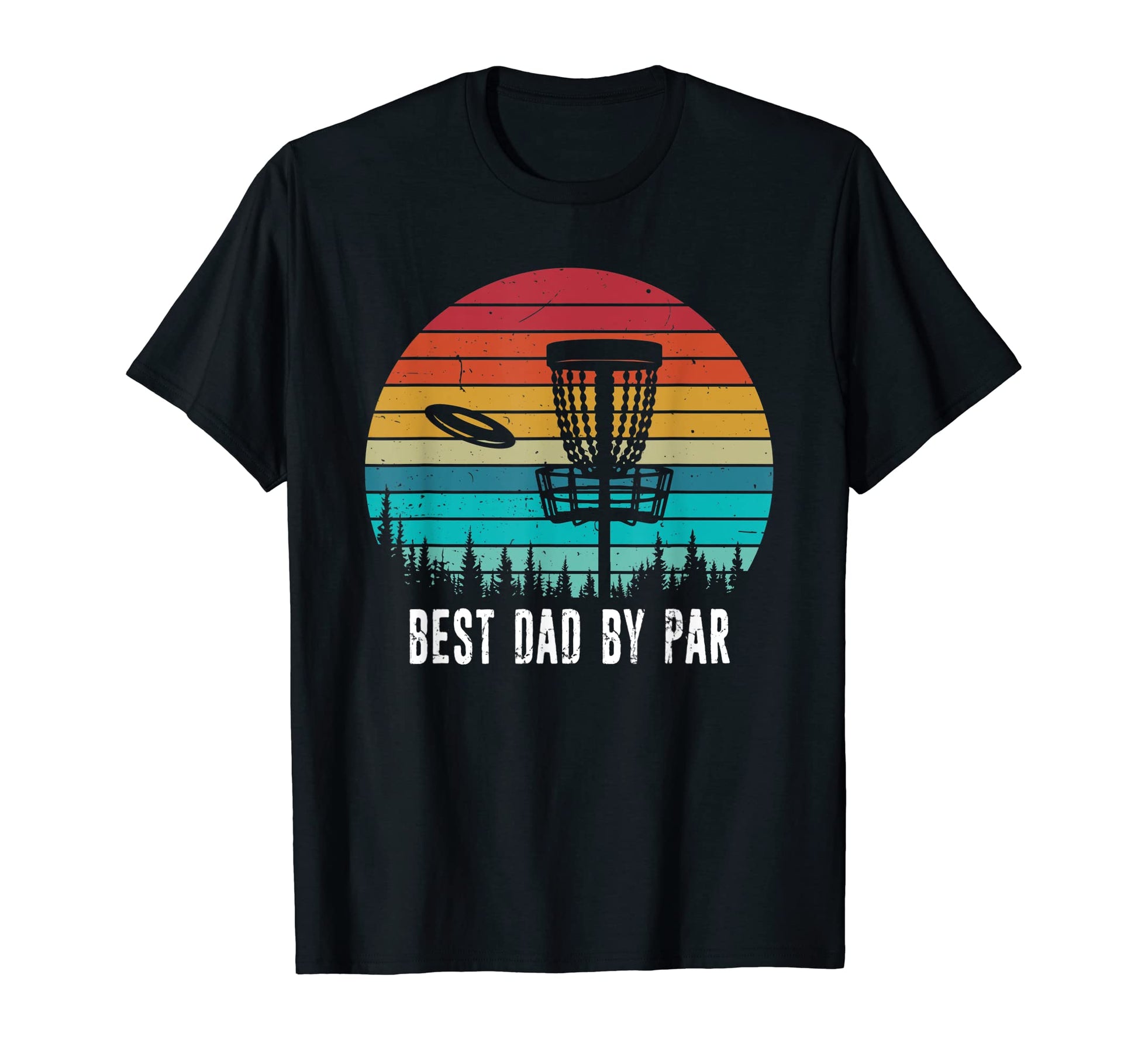 Mens Best Dad Par Disc Golf Fathers Day T-Shirt - Aesthetic Graphic Unisex - T-Shirt, Sweatshirt, Hoodie