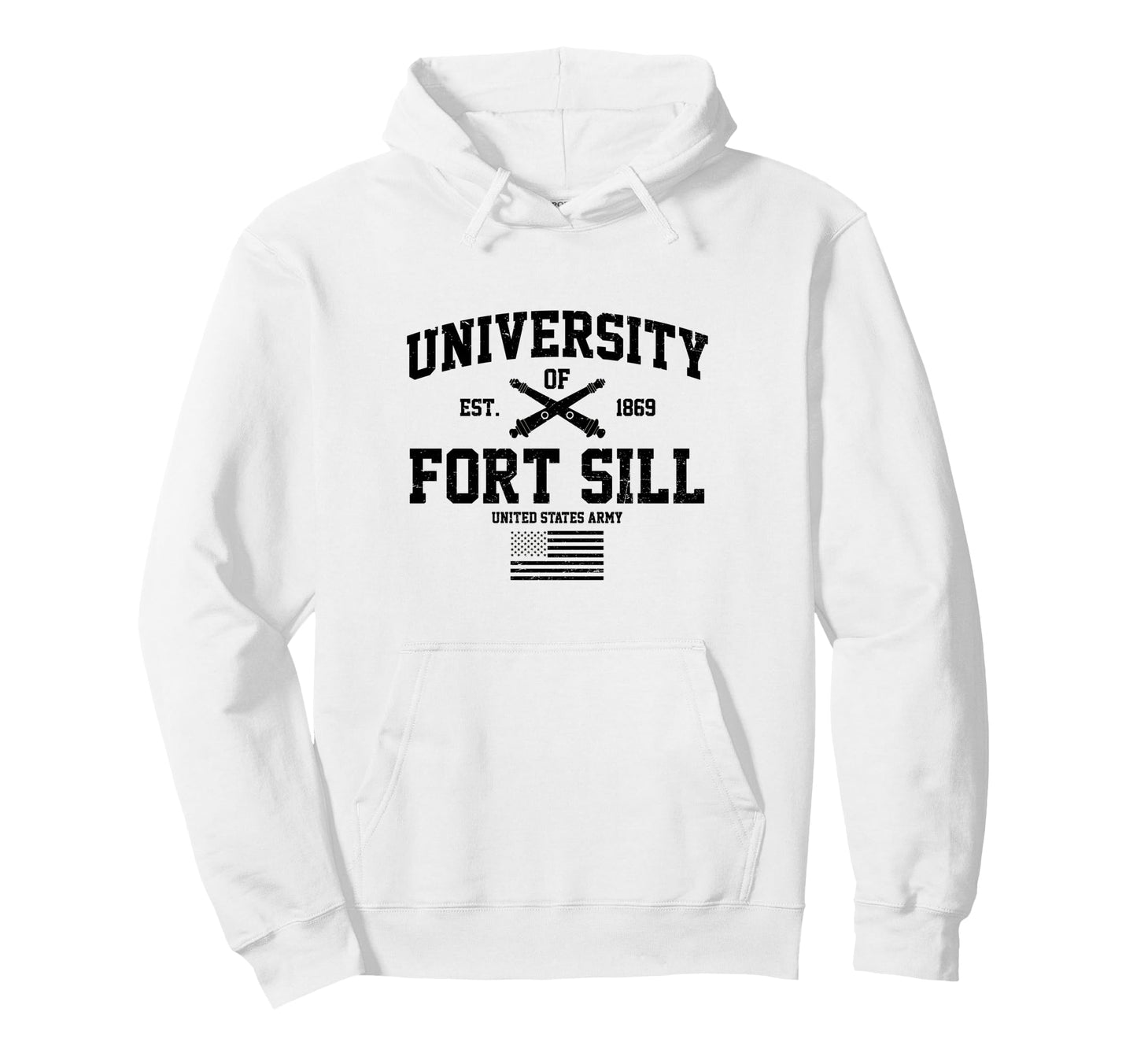 University Fort Sill Field Hoodie - Casual Everyday Wear Men Women - T-Shirt, Sweatshirt, Hoodie