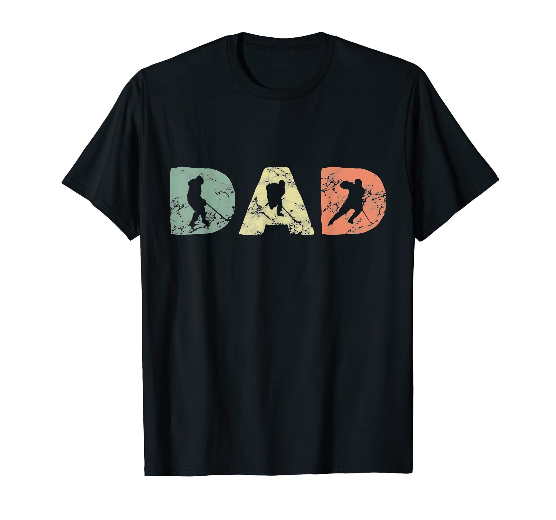 Mens Best Hockey Dad Sports Hockey Game T-Shirt - Graphic Print Unisex - T-Shirt, Sweatshirt, Hoodie