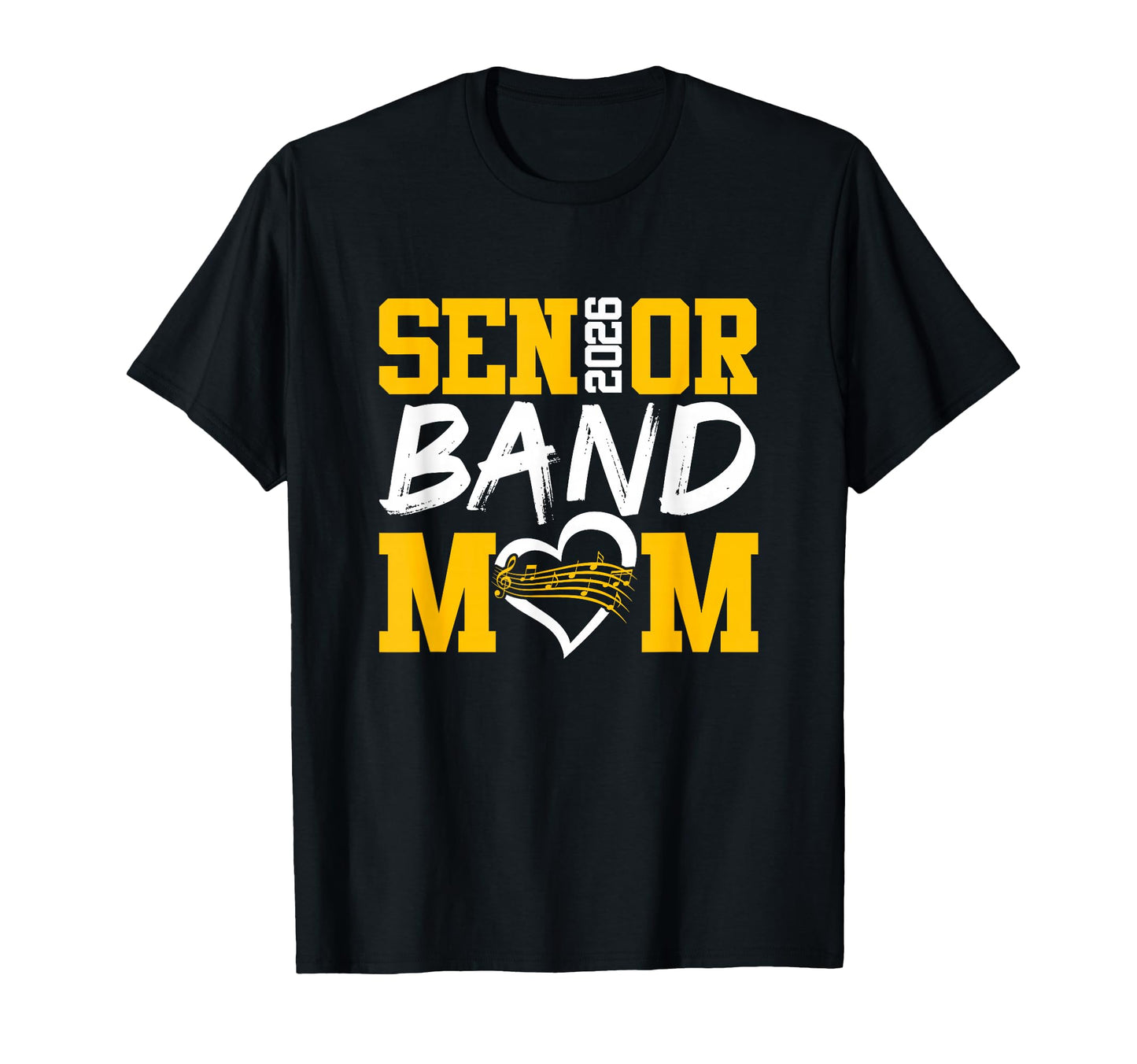 Senior Mom Funny Joke Band 2026 T-Shirt - Casual Everyday Wear Men Women - T-Shirt, Sweatshirt, Hoodie