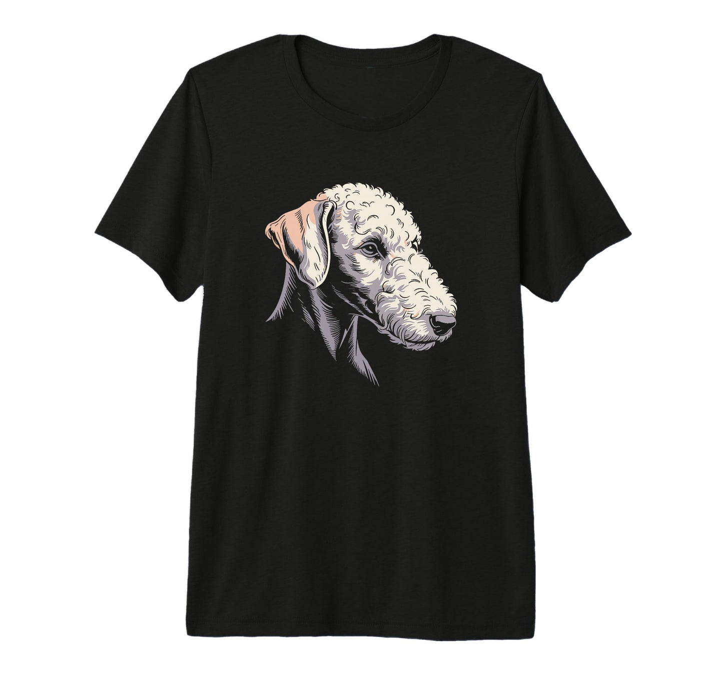Mom Dad Bedlington Terrier Dog Owner Hiking T-Shirt - Graphic Print Unisex - T-Shirt, Sweatshirt, Hoodie