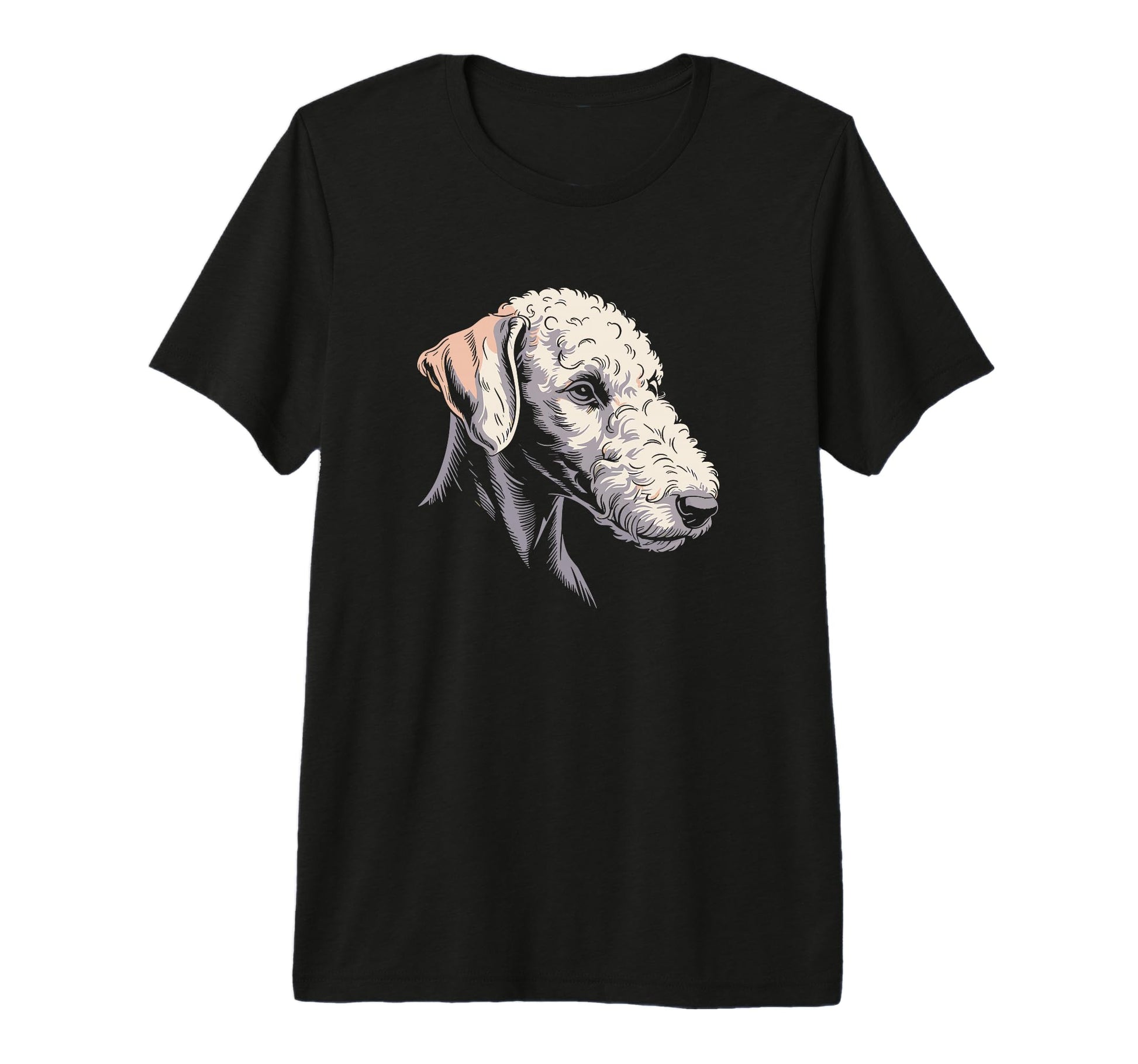 Mom Dad Bedlington Terrier Dog Owner Hiking T-Shirt - Graphic Print Unisex - T-Shirt, Sweatshirt, Hoodie