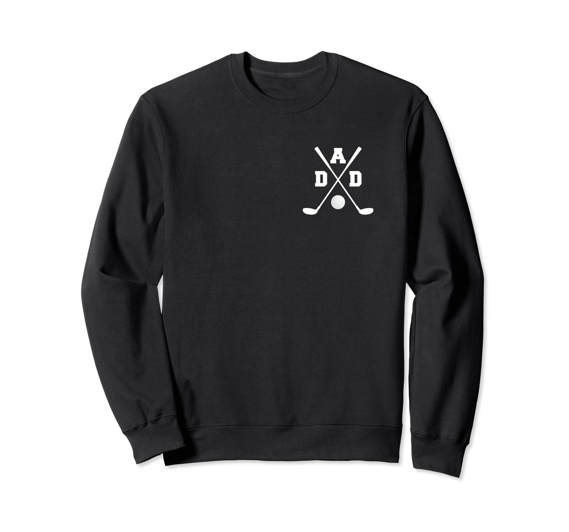 Golf Dad Pocket Logo Golfing Sweatshirt - Custom Art Print Unisex - T-Shirt, Sweatshirt, Hoodie