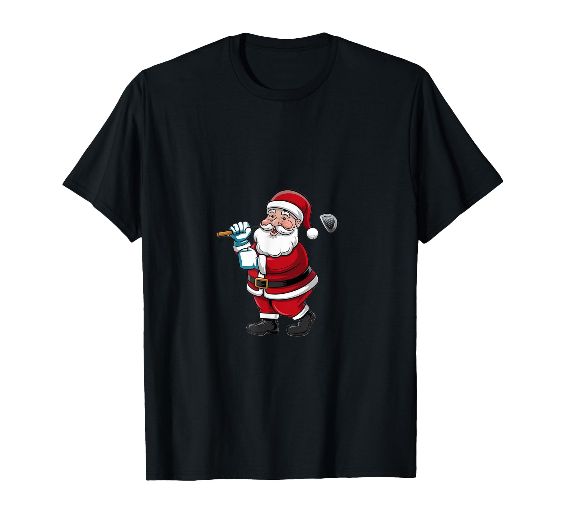 Golf Oh Santa Claus Golfer Golfing T-Shirt - Casual Everyday Wear Men Women - T-Shirt, Sweatshirt, Hoodie