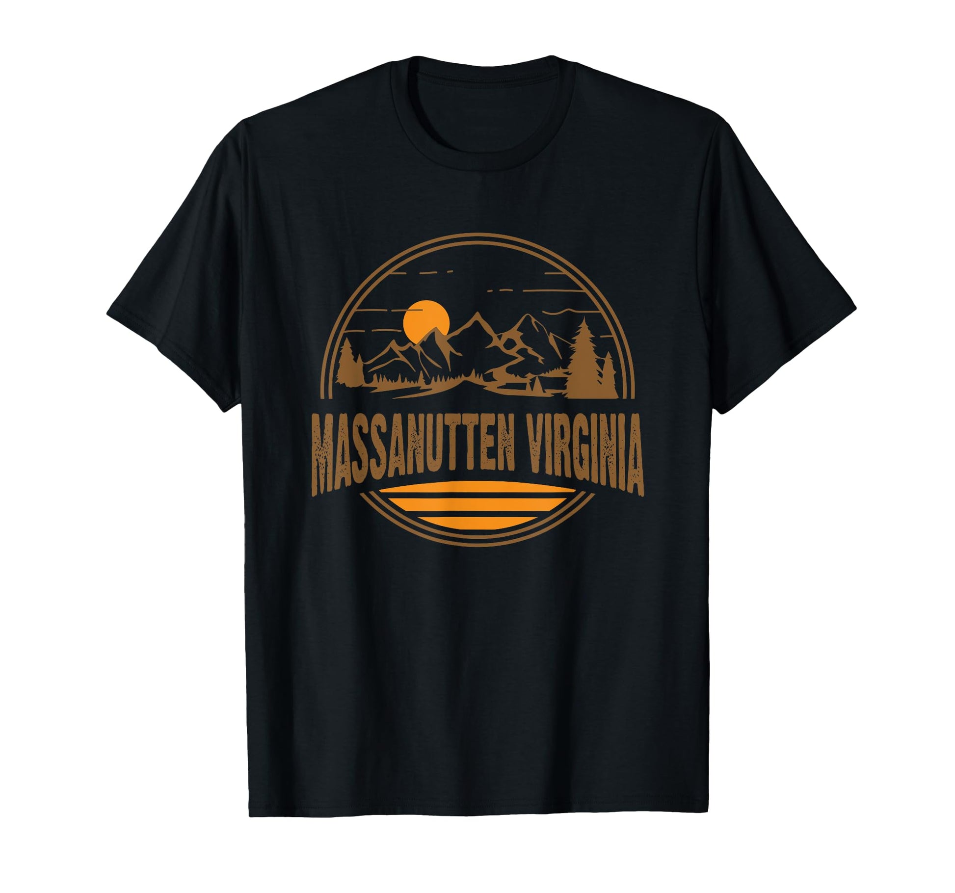 Massanutten Virginia Mountain T-Shirt - Fun Novelty Design for Adults - T-Shirt, Sweatshirt, Hoodie
