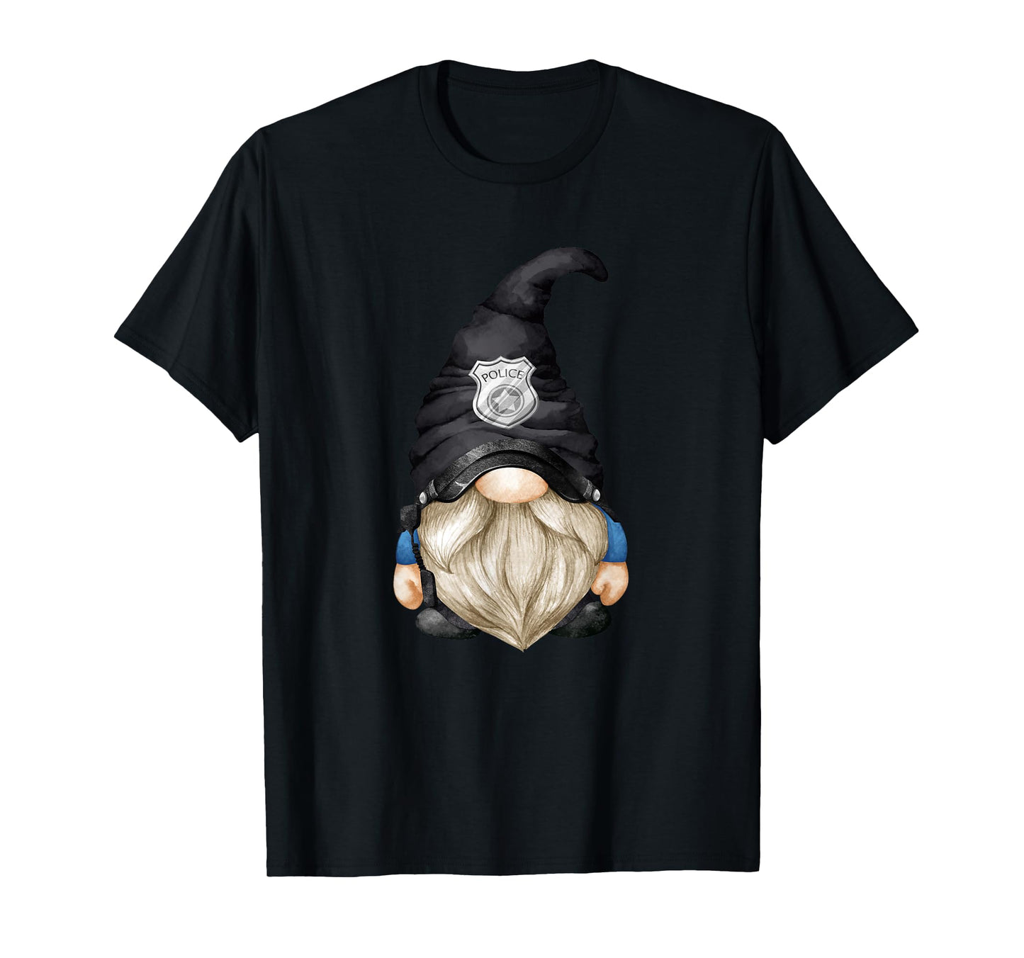 Policemen Gnome Police Dad And T-Shirt - Casual Everyday Wear Men Women - T-Shirt, Sweatshirt, Hoodie