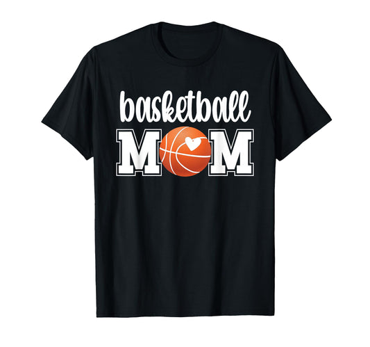 Basketball Mom Basketball Mother T-Shirt - Aesthetic Graphic Unisex - T-Shirt, Sweatshirt, Hoodie