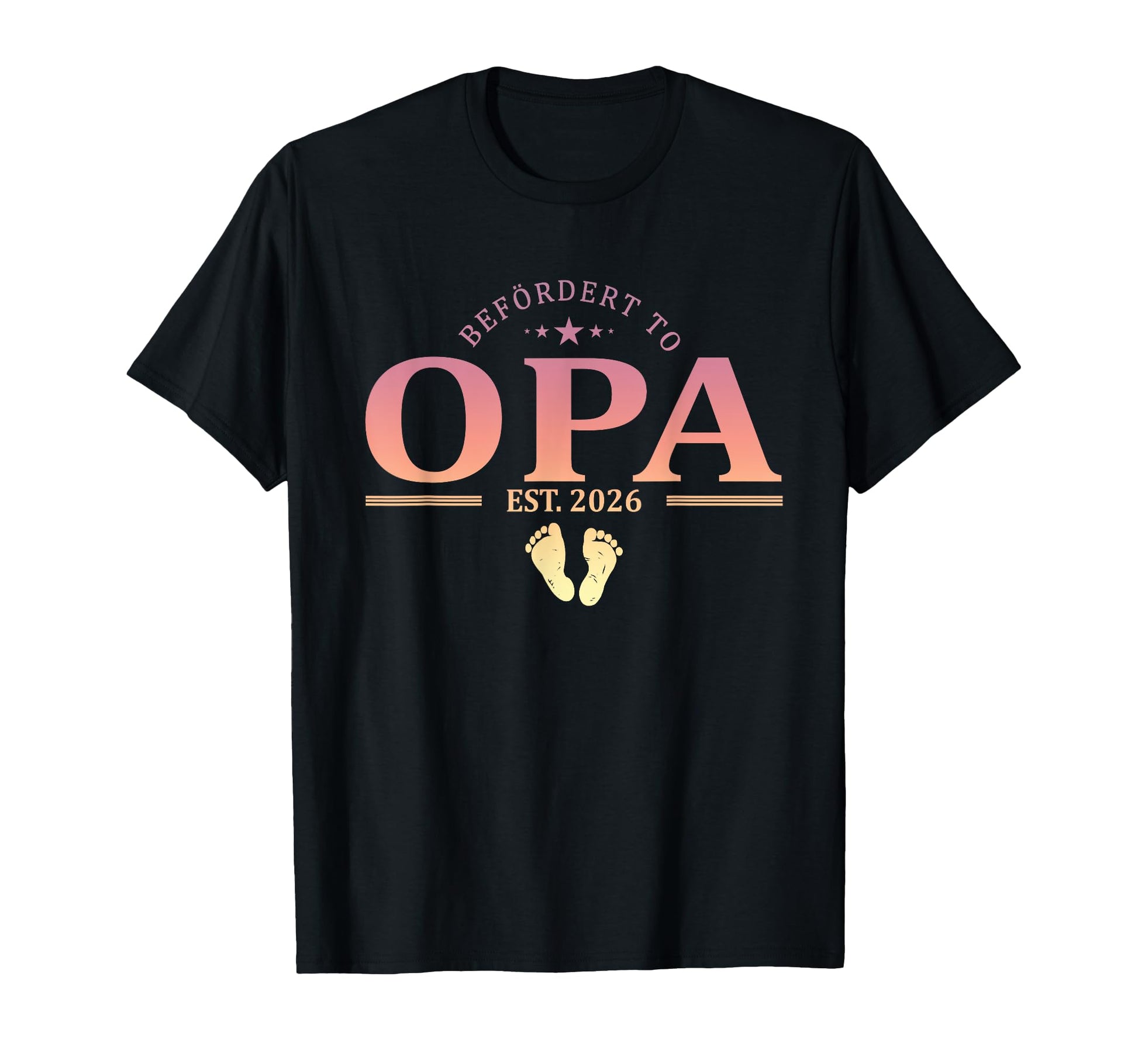 Promoted To Grandpa Est 2026 Grandfather T-Shirt - Unique Graphic Unisex - T-Shirt, Sweatshirt, Hoodie