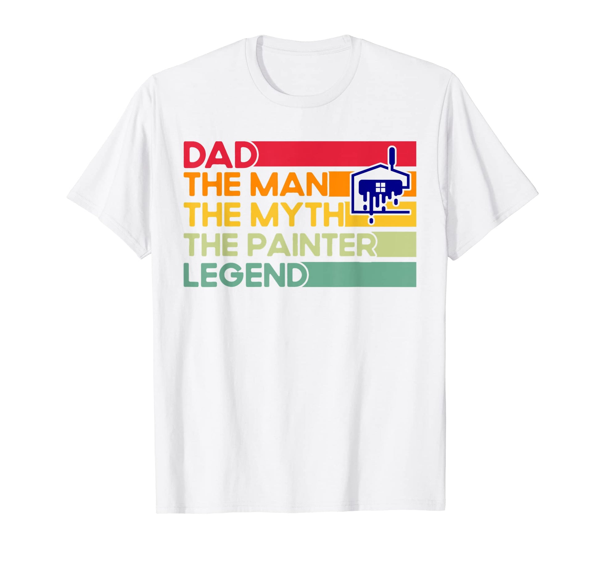 Mens House Painter Decorator Dad T-Shirt - Fun Novelty Design for Adults - T-Shirt, Sweatshirt, Hoodie
